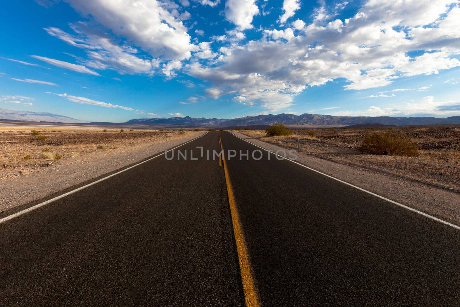 Death Valley in California, the most arid place in USA