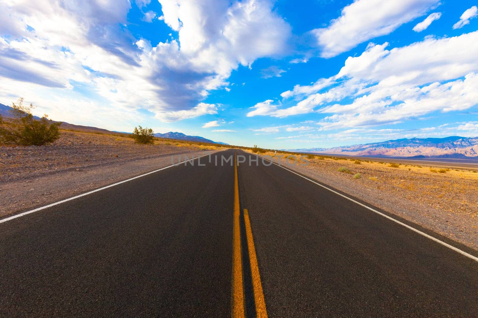 Death Valley in California, the most arid place in USA