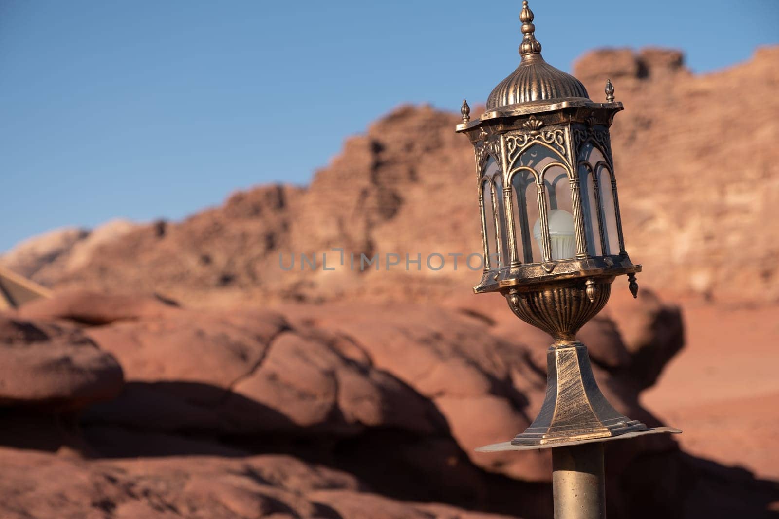 Panorama of   Wadi Rum desert, Jordan