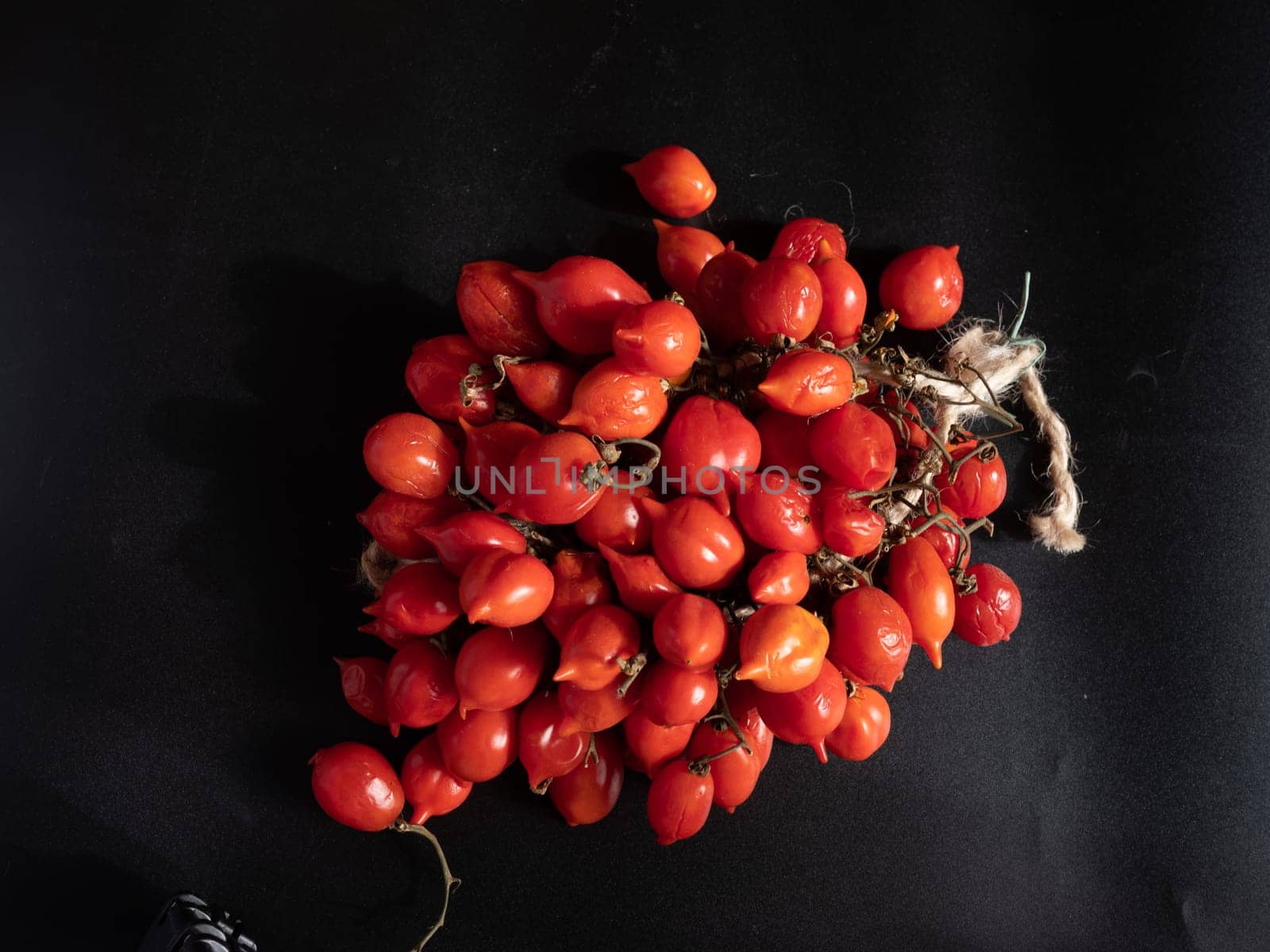 Tomatoes of Vesuvius joint in Piennolo, Naples