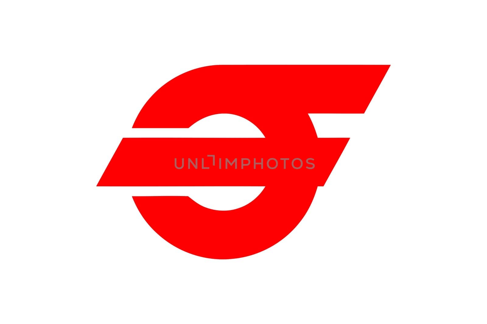 Chigasaki City Flag, Country Japan, Kanagawa Prefecture, Closeup View, 3D Rendering