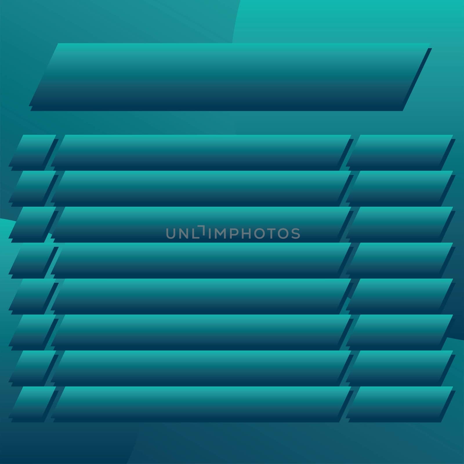Universal blue-green background. Template for sports competitions. Starting list. List of results. Vector image.