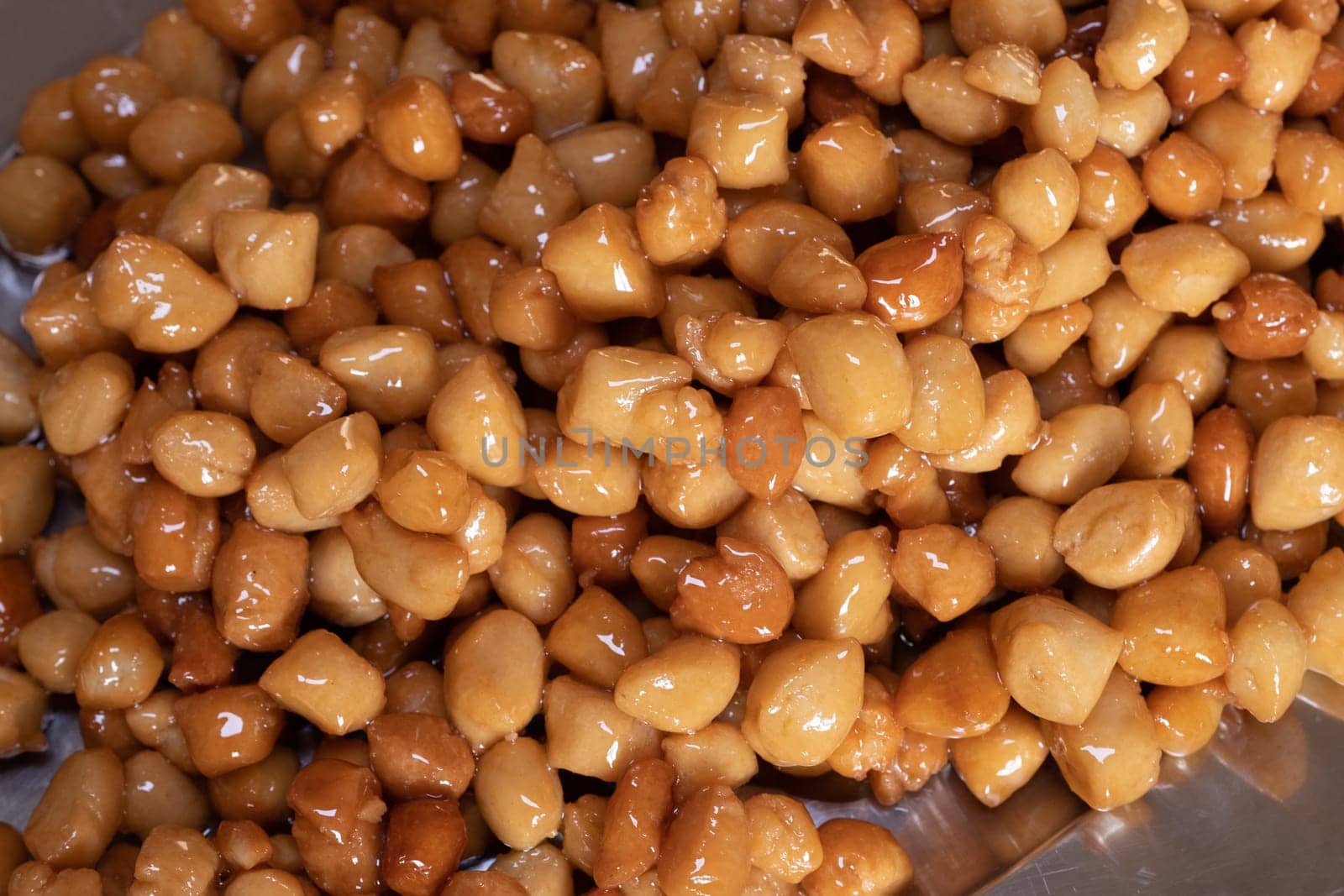 Struffoli - Traditional Neapolitan Dessert Served at Christmas. Honey Glazed, Fried