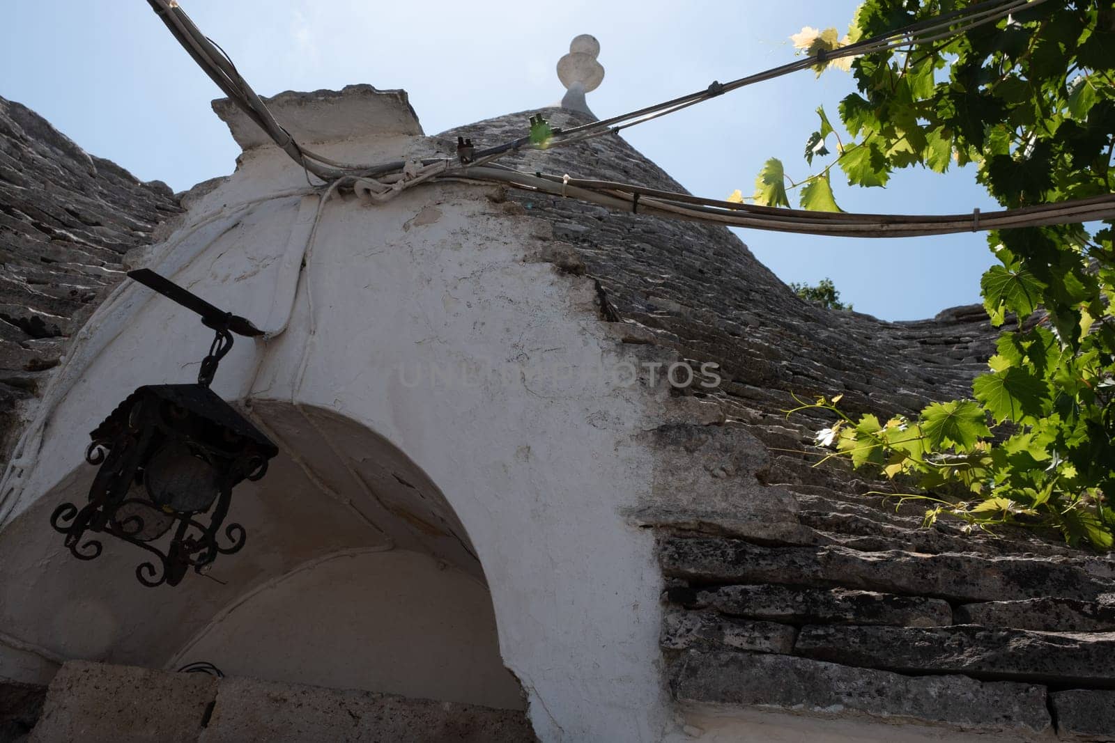 View of Trulli houses in Alberobello, Italy