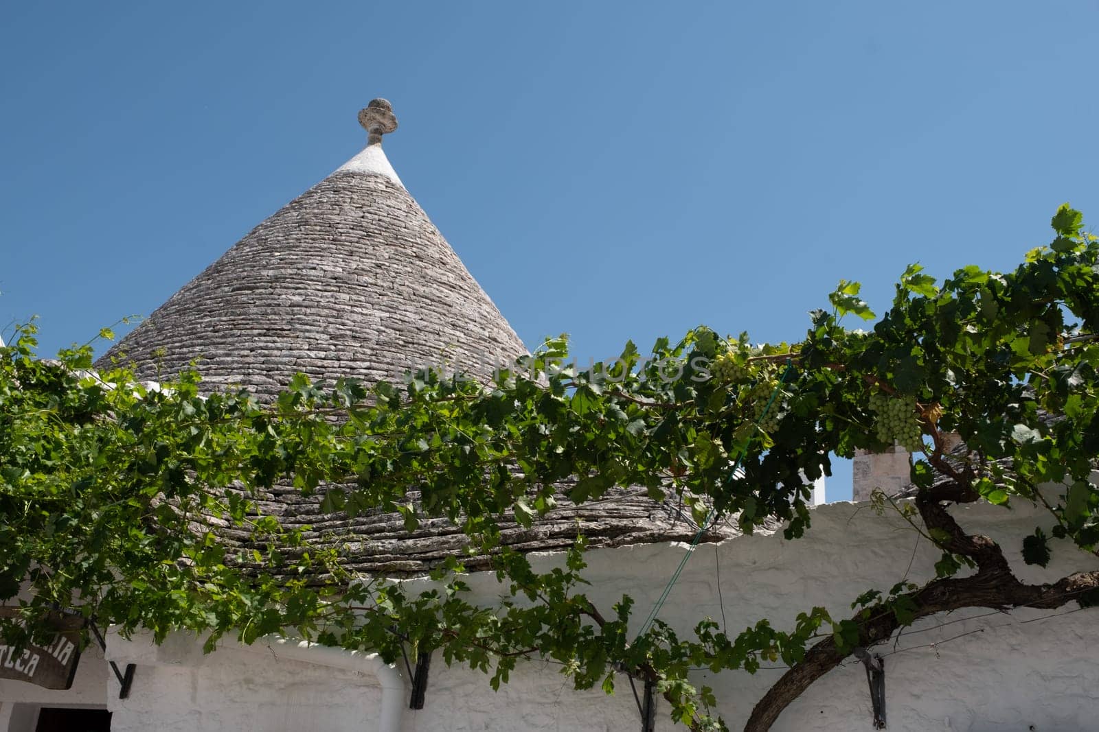 View of Trulli houses in Alberobello, Italy