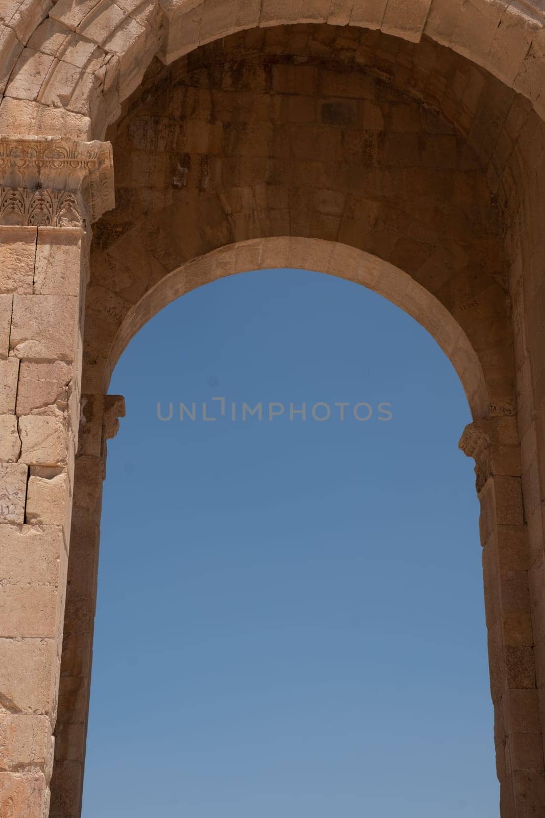 Jerash (Gerasa), ancient roman capital and largest city of Jerash Governorate, Jordan