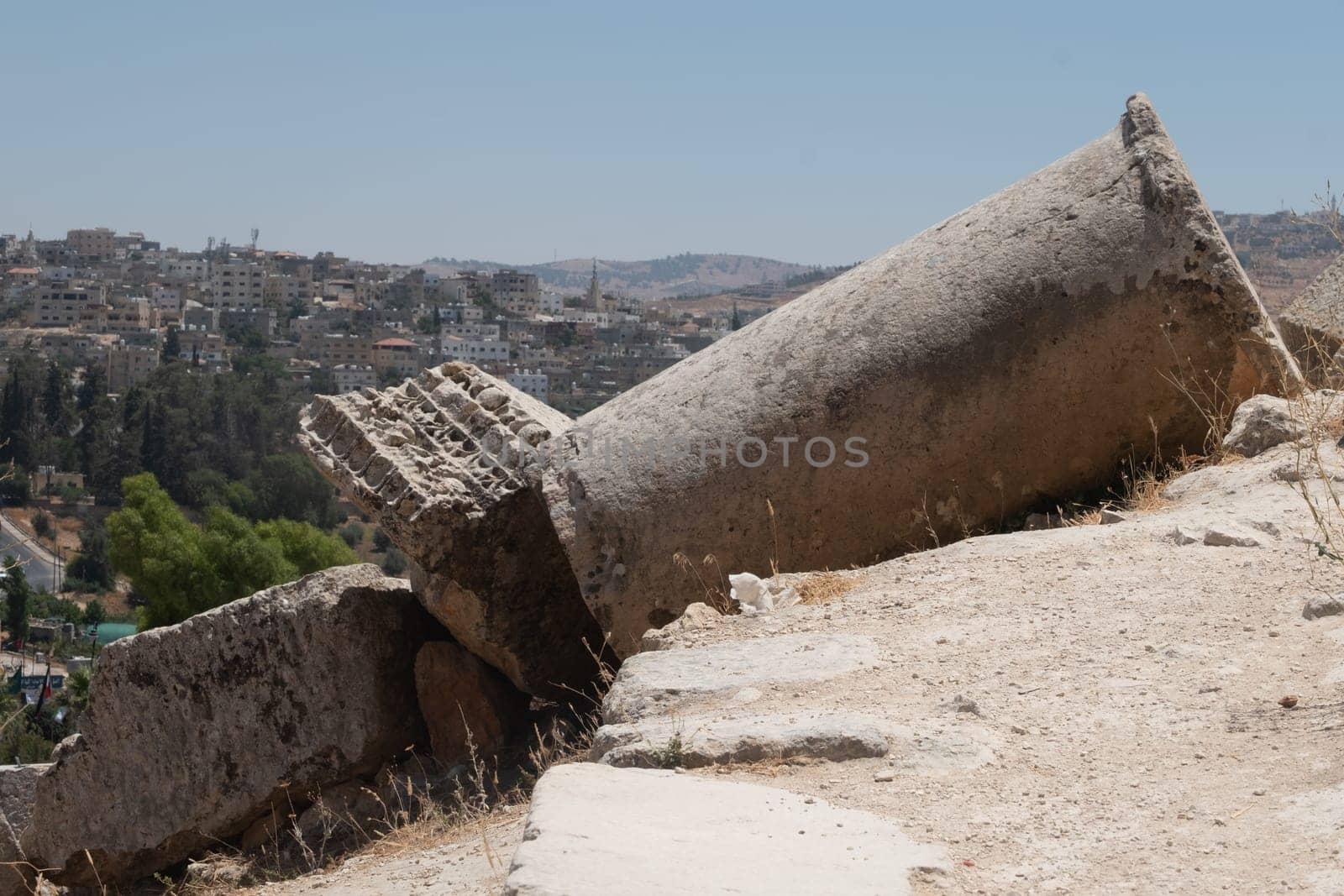 Jerash (Gerasa), ancient roman capital and largest city of Jerash Governorate, Jordan