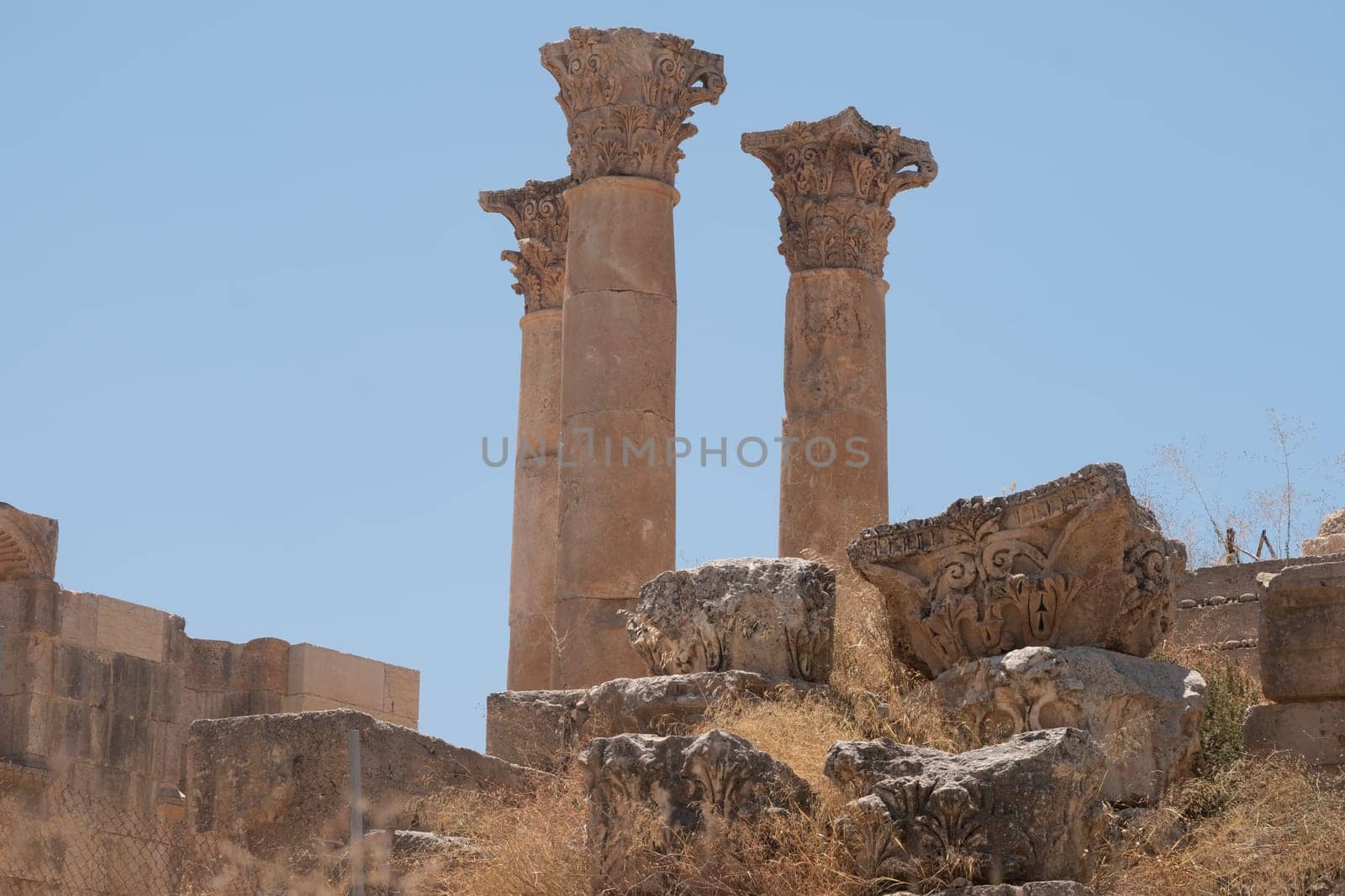 Jerash (Gerasa), ancient roman capital and largest city of Jerash Governorate, Jordan