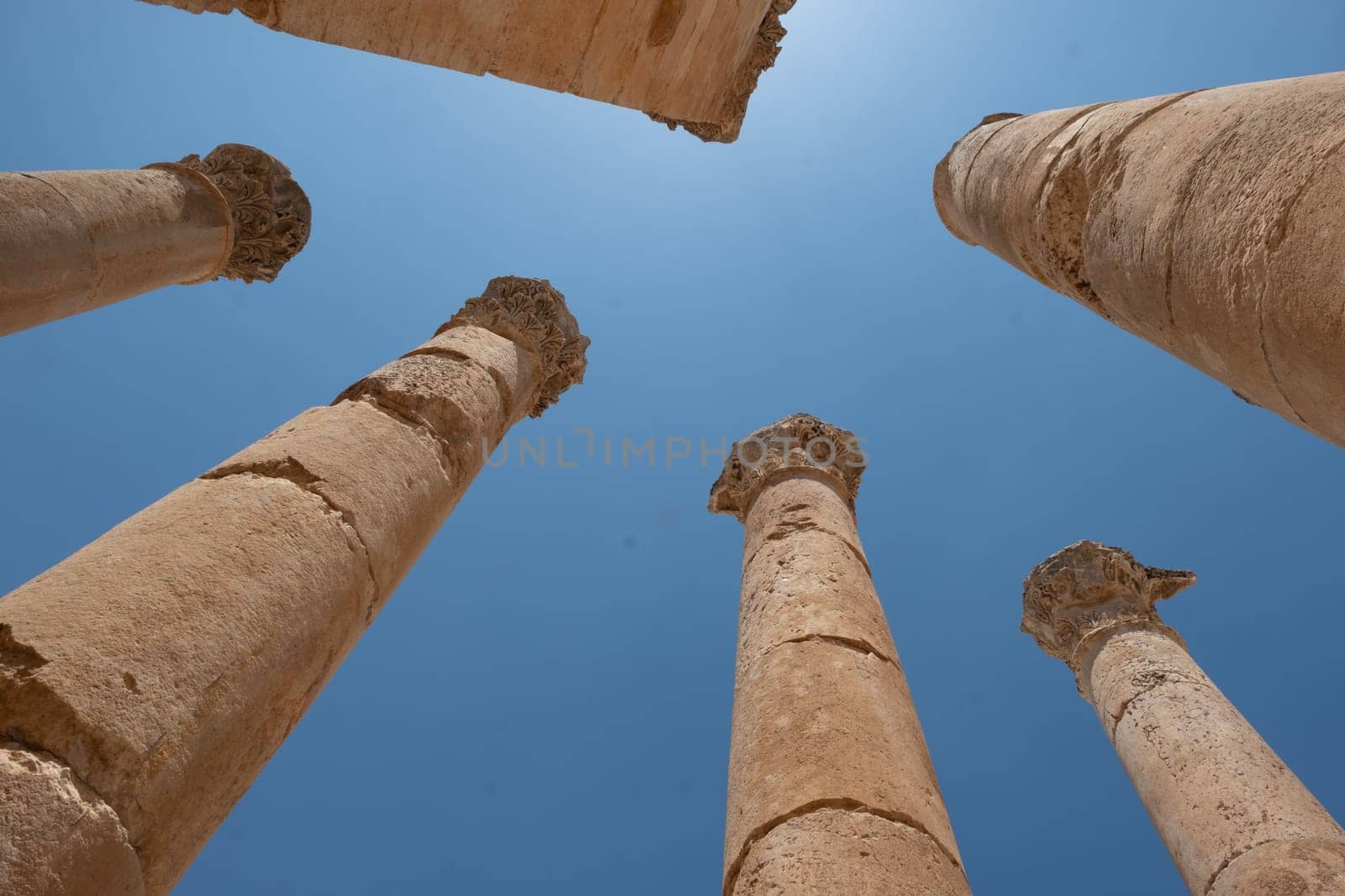 Jerash (Gerasa), ancient roman capital and largest city of Jerash Governorate, Jordan