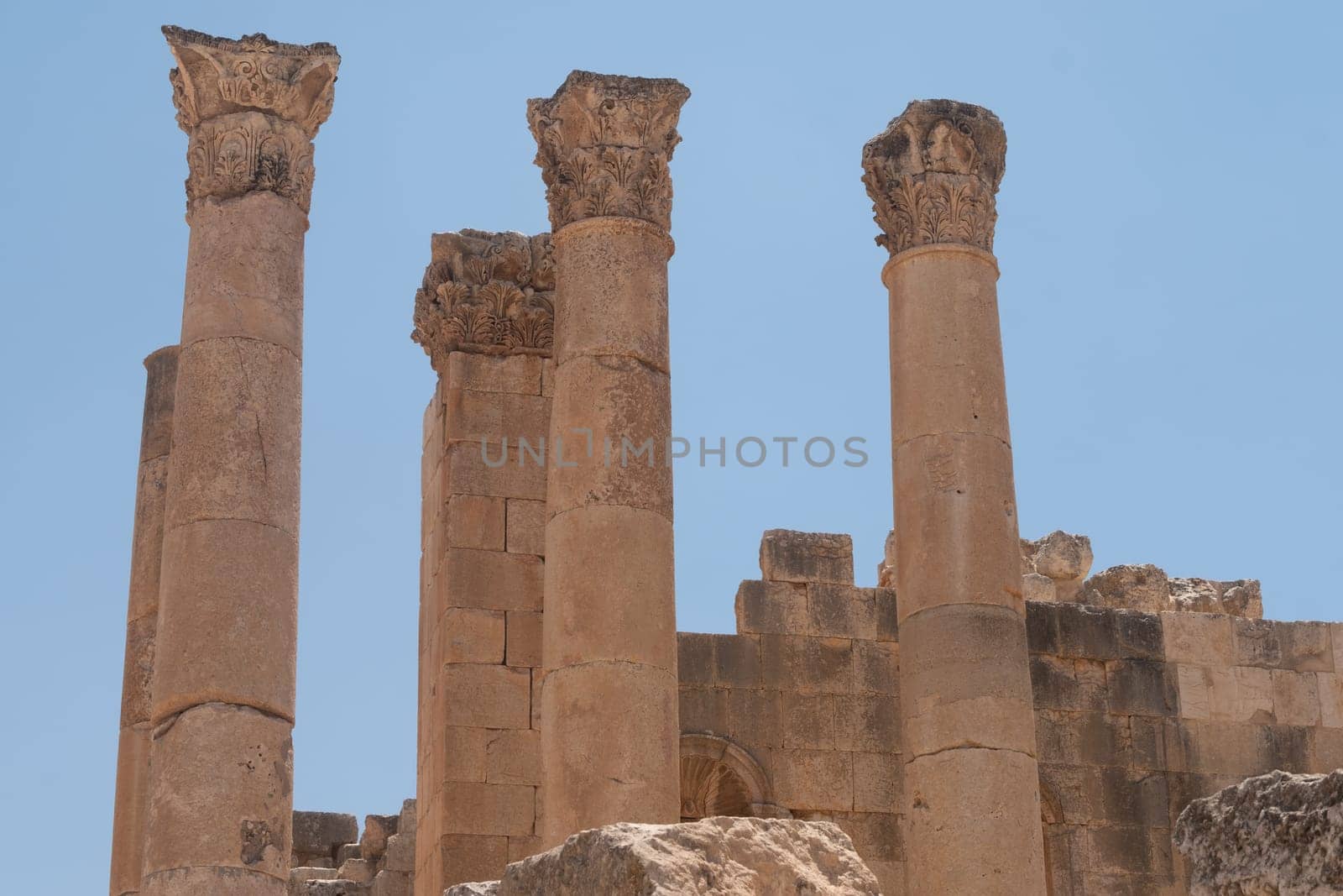 Jerash (Gerasa), ancient roman capital and largest city of Jerash Governorate, Jordan