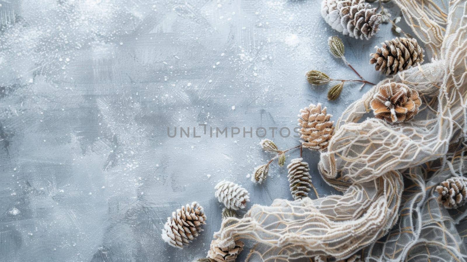 Several pine cones and cones of different shapes and sizes are neatly arranged on a wooden table. The cones have a variety of textures and colors, creating an interesting display.