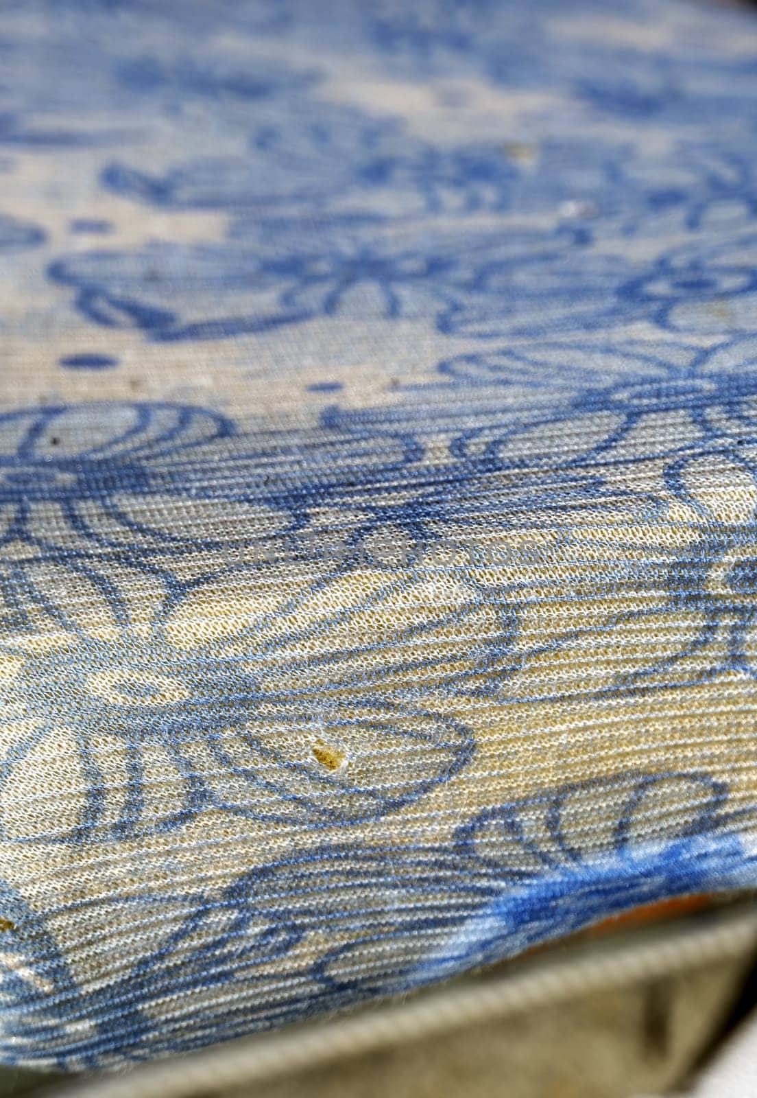 Detail of furniture thrown away