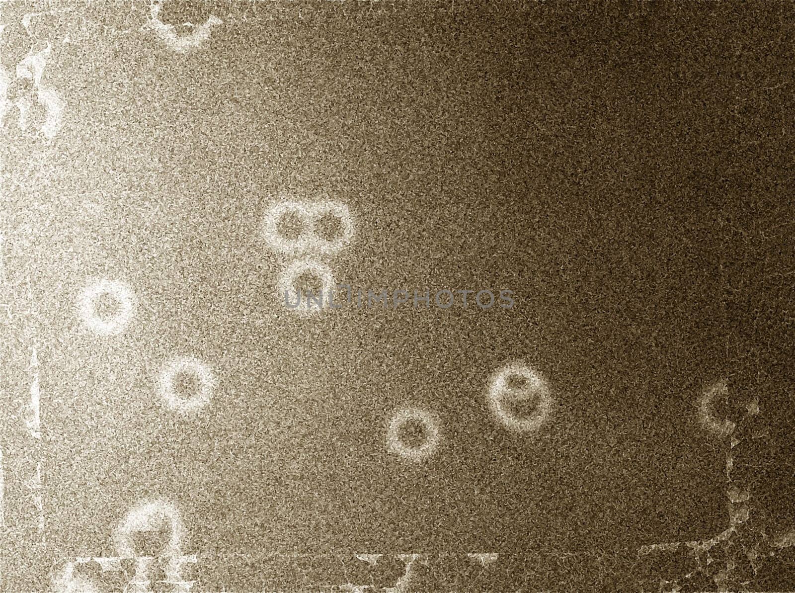 The background image is a grunge mottled brown background with streaks and streaks on the surface