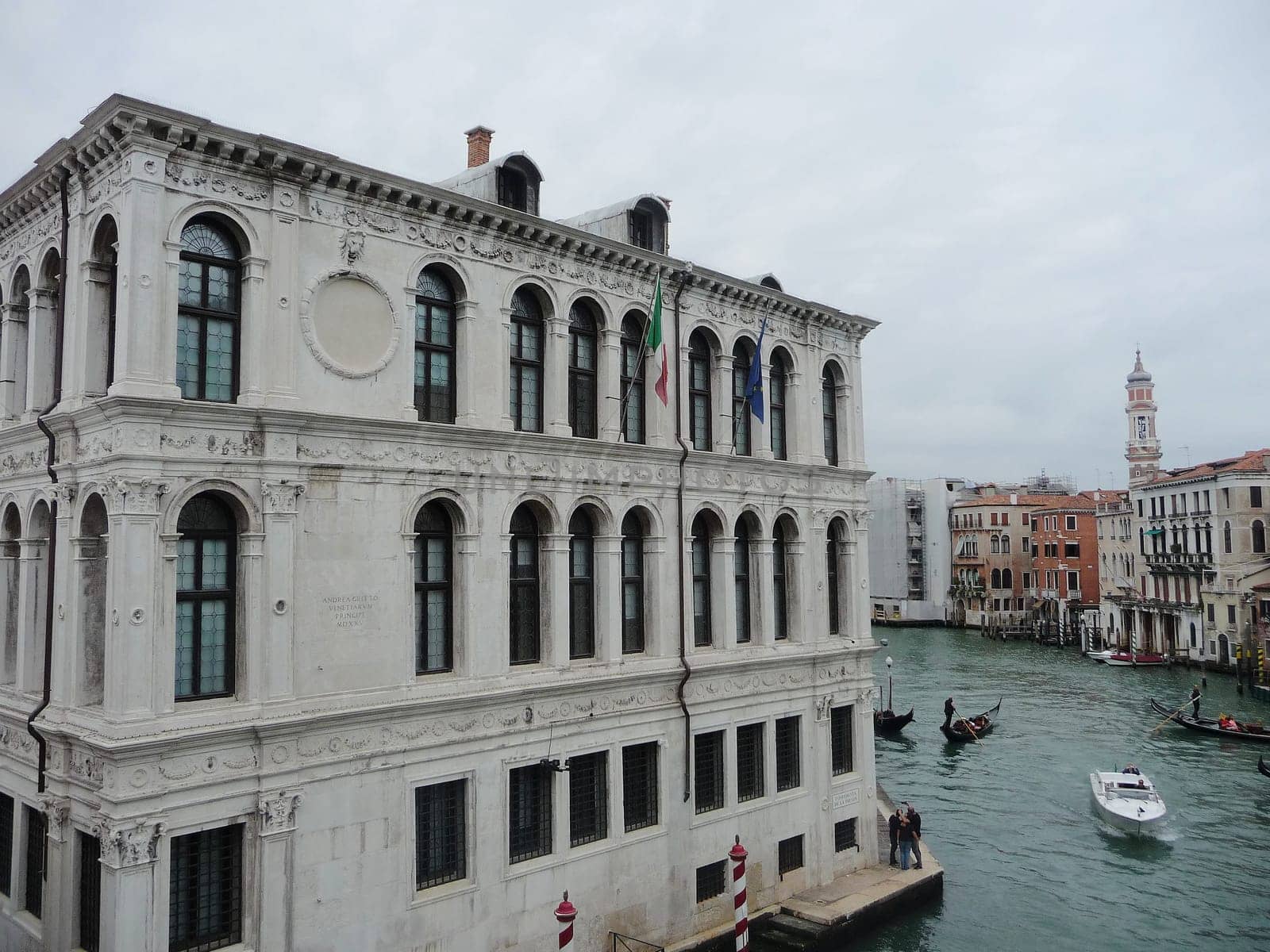 Venice, Italy October 9, 2019: Venice  is a city in northeastern Italy and the capital of the Veneto region