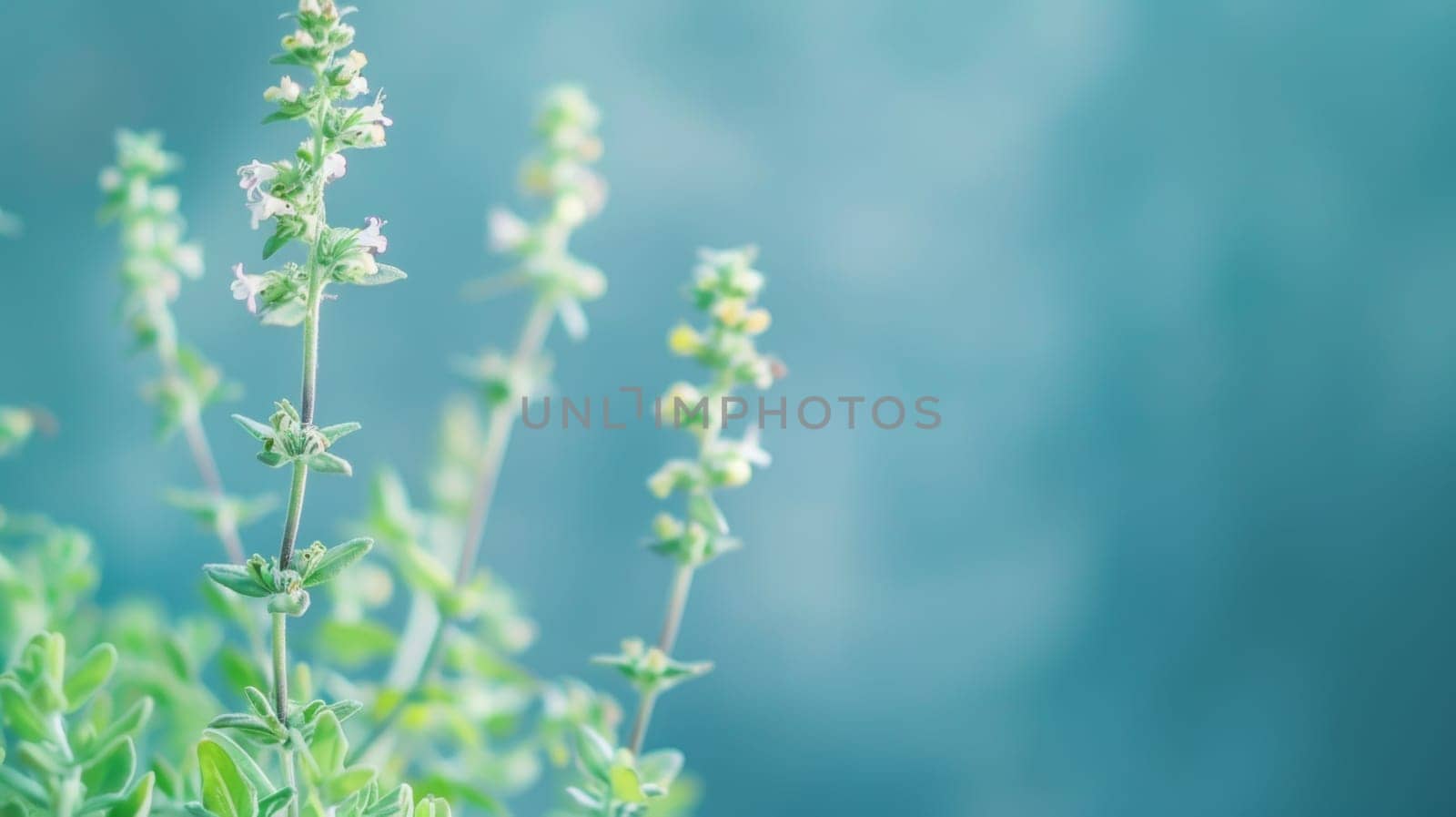 A detailed close-up view of a plant featuring vibrant green leaves. The leaves are densely clustered, showcasing intricate patterns and textures. The plant appears healthy and thriving in its natural environment.