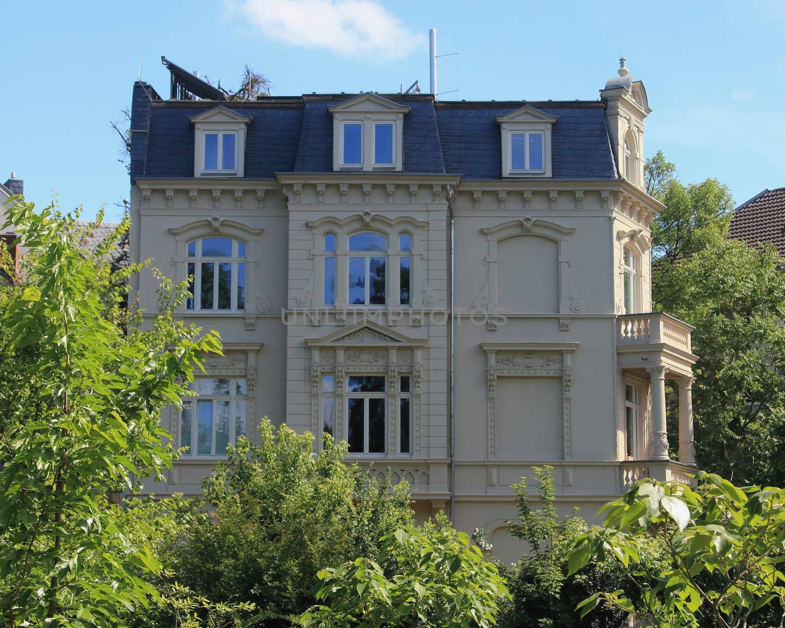 An impressive town house in Poppelsdorfer Allee, in Poppelsdorf, a district of Bonn, Germany