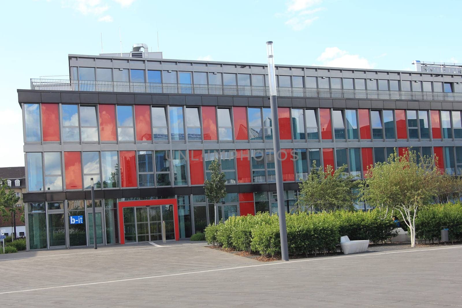 Poppelsdorf, Bonn, Germany – Jun 08, 2019 - Building on the campus of the University of Bonn