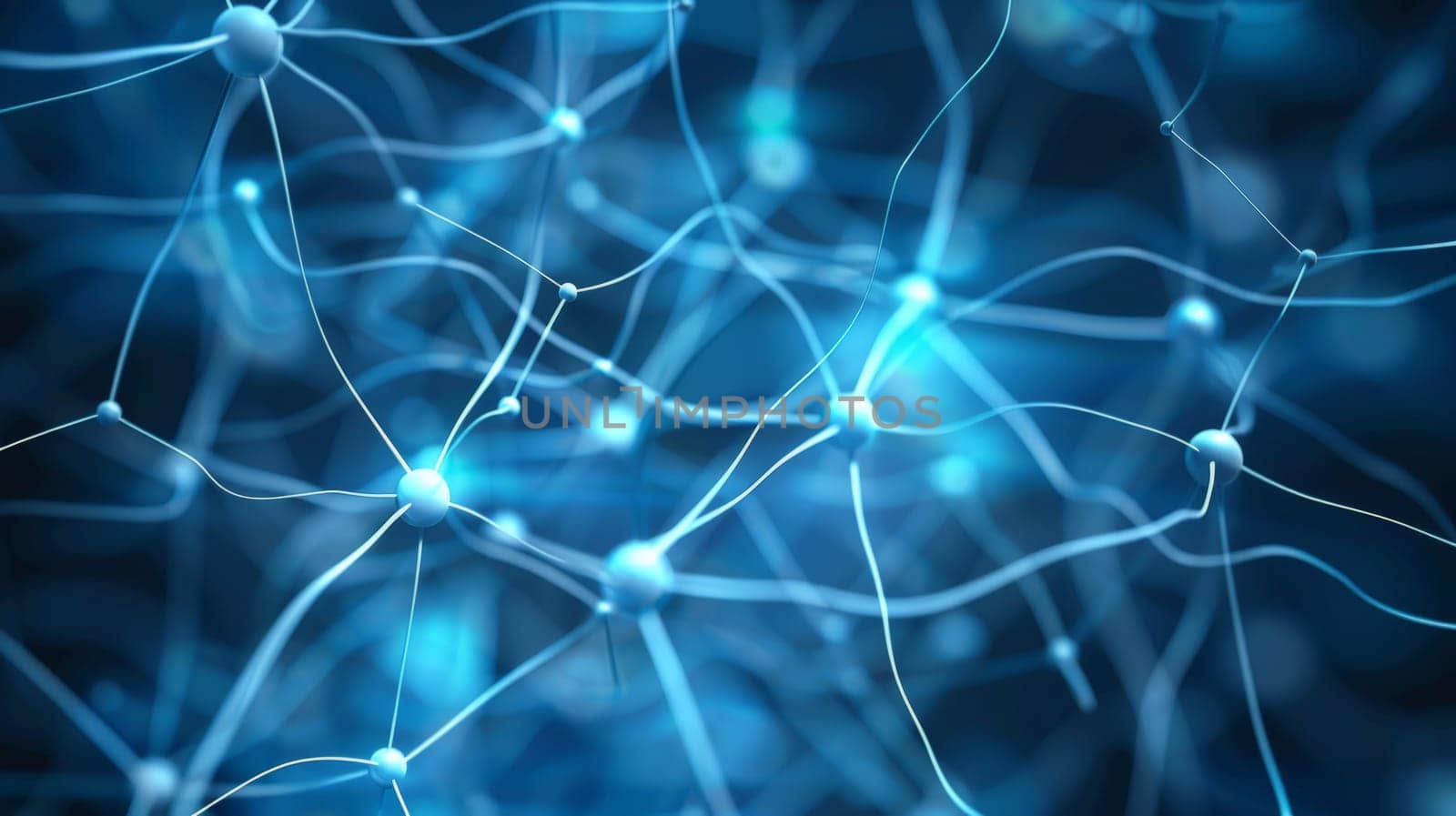 Explore the intricate web of the neuro system as dots of light converge, forming vital connections in the brain's vast network. This mesmerizing photograph captures the essence of connectivity, where each illuminated node represents a crucial link in the complex architecture of cognition and consciousness.