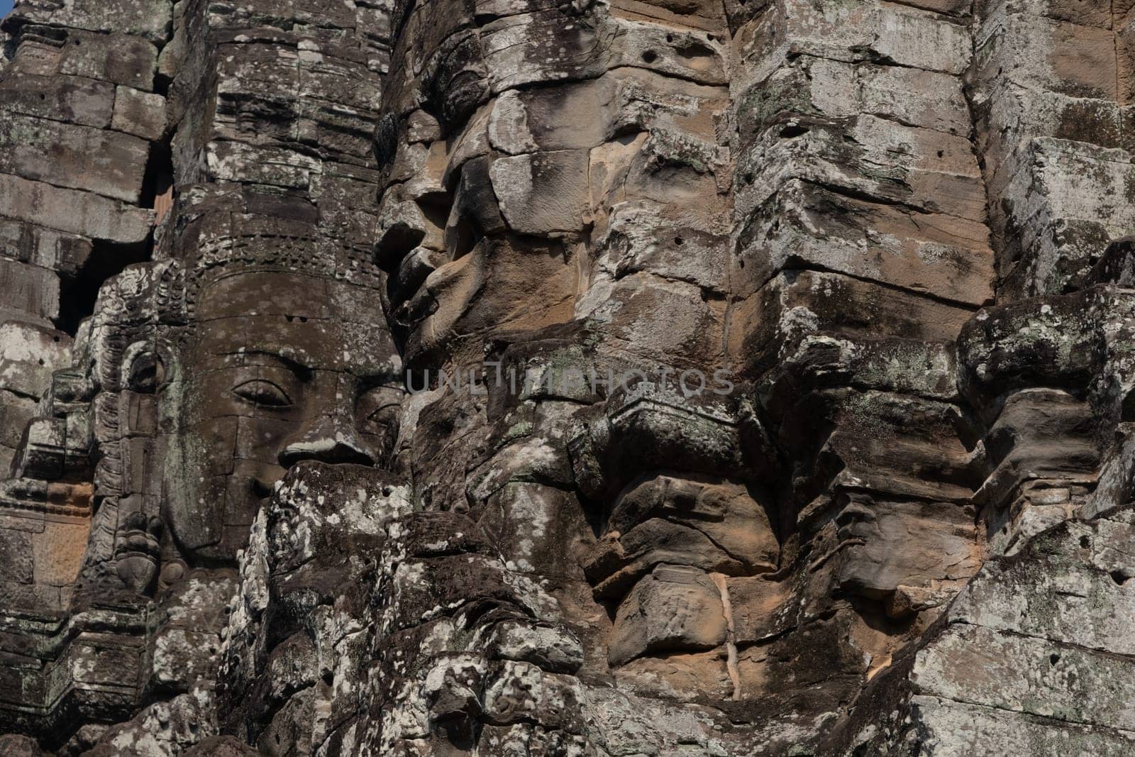 Angkor thom,the most famous  religious site in Cambodia