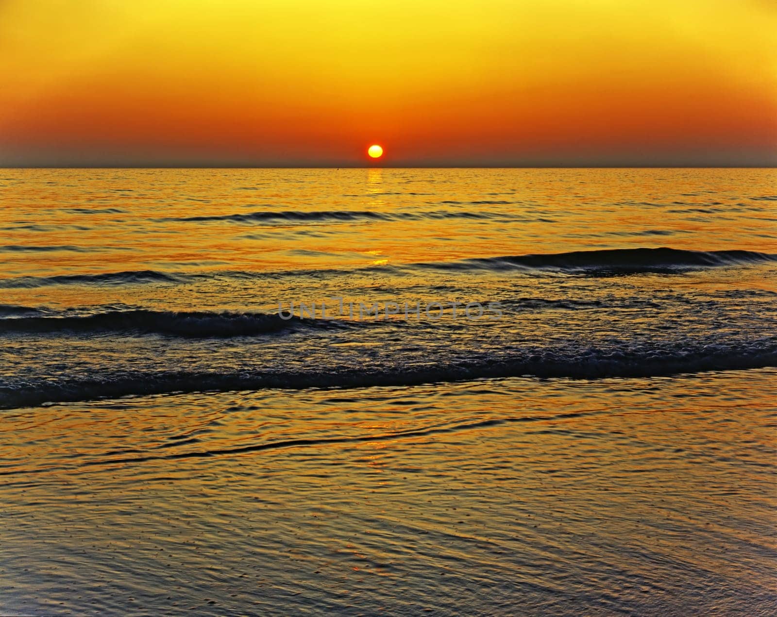Pacific Ocean Sunset, California