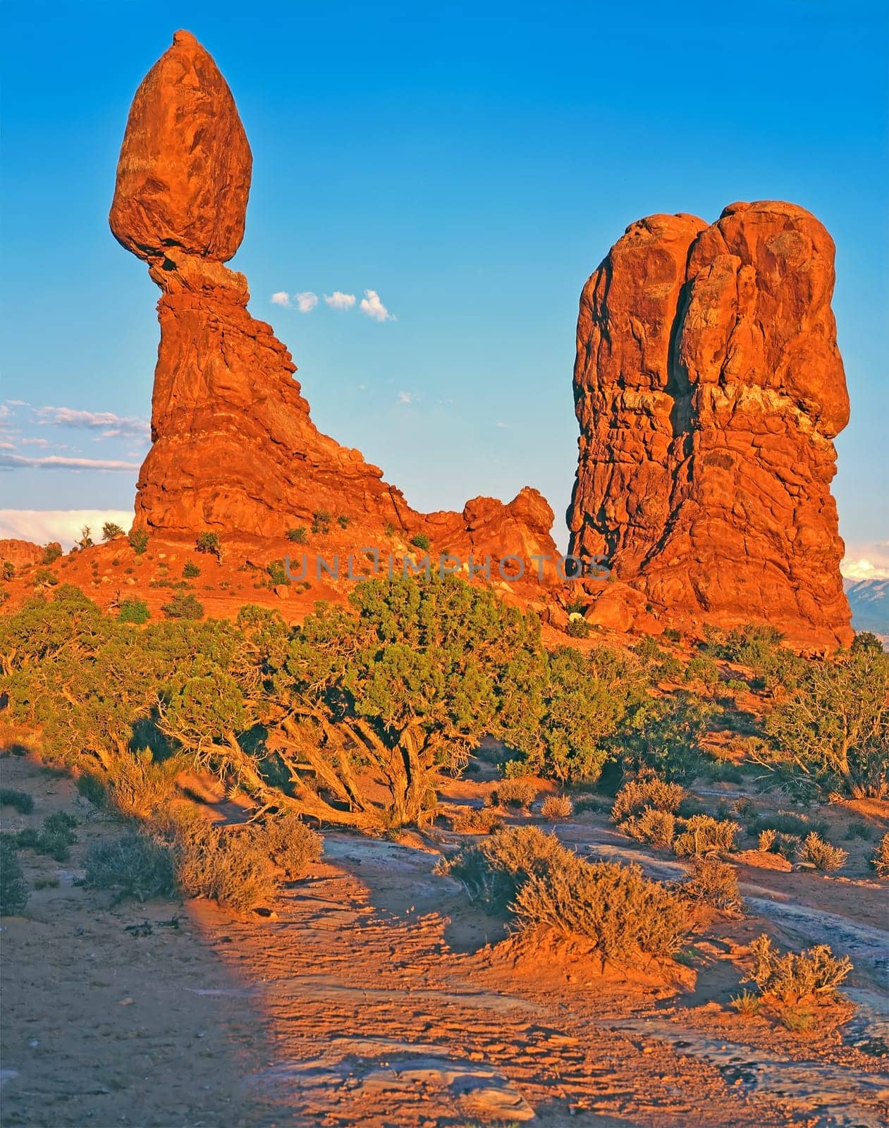 Balanced Rock in Arches National Park, Utah