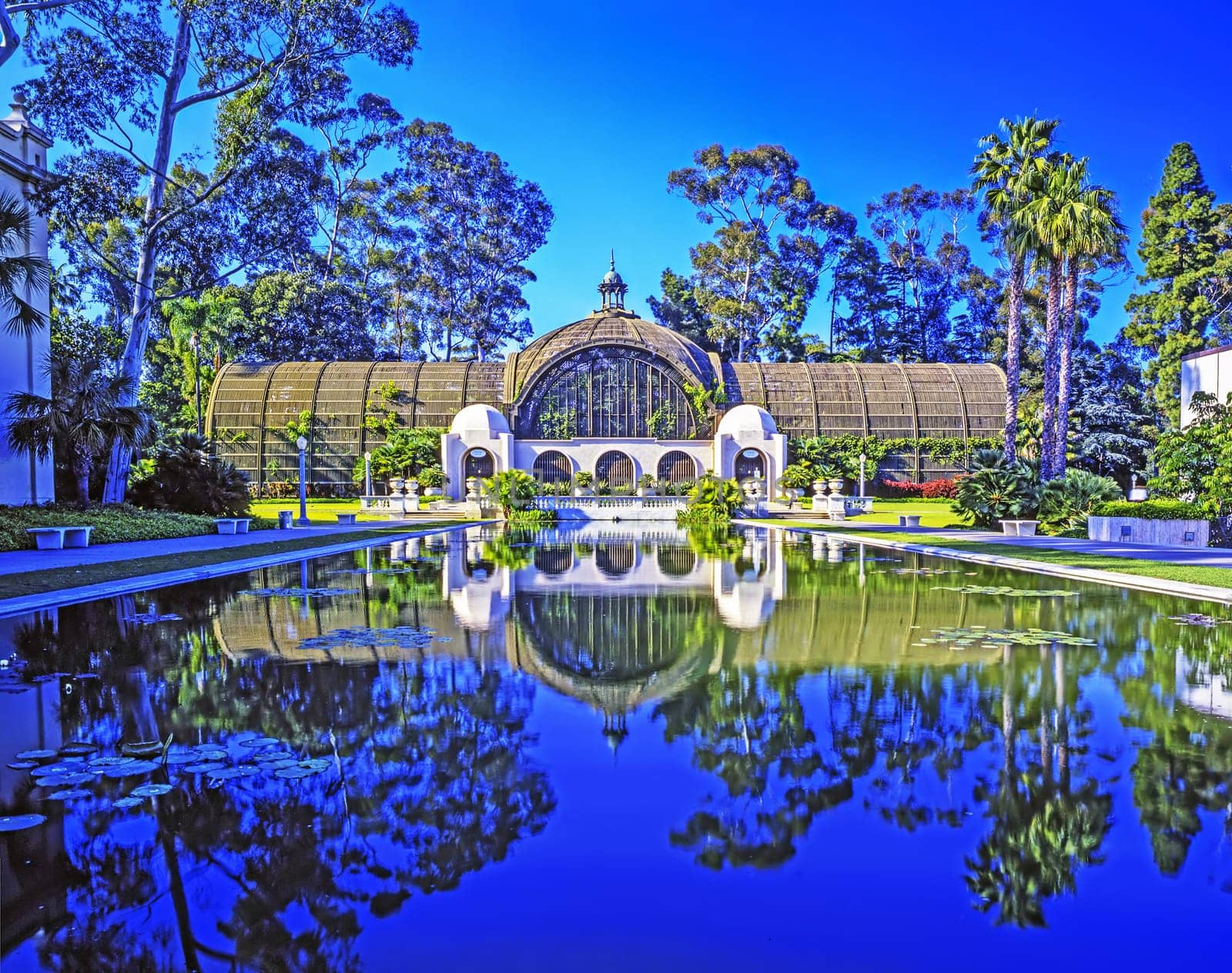 Botanical Building in Balboa Park, San Diego
