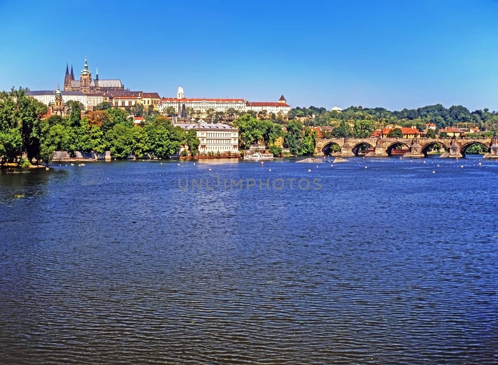 Prague Castle and Charles Bridge