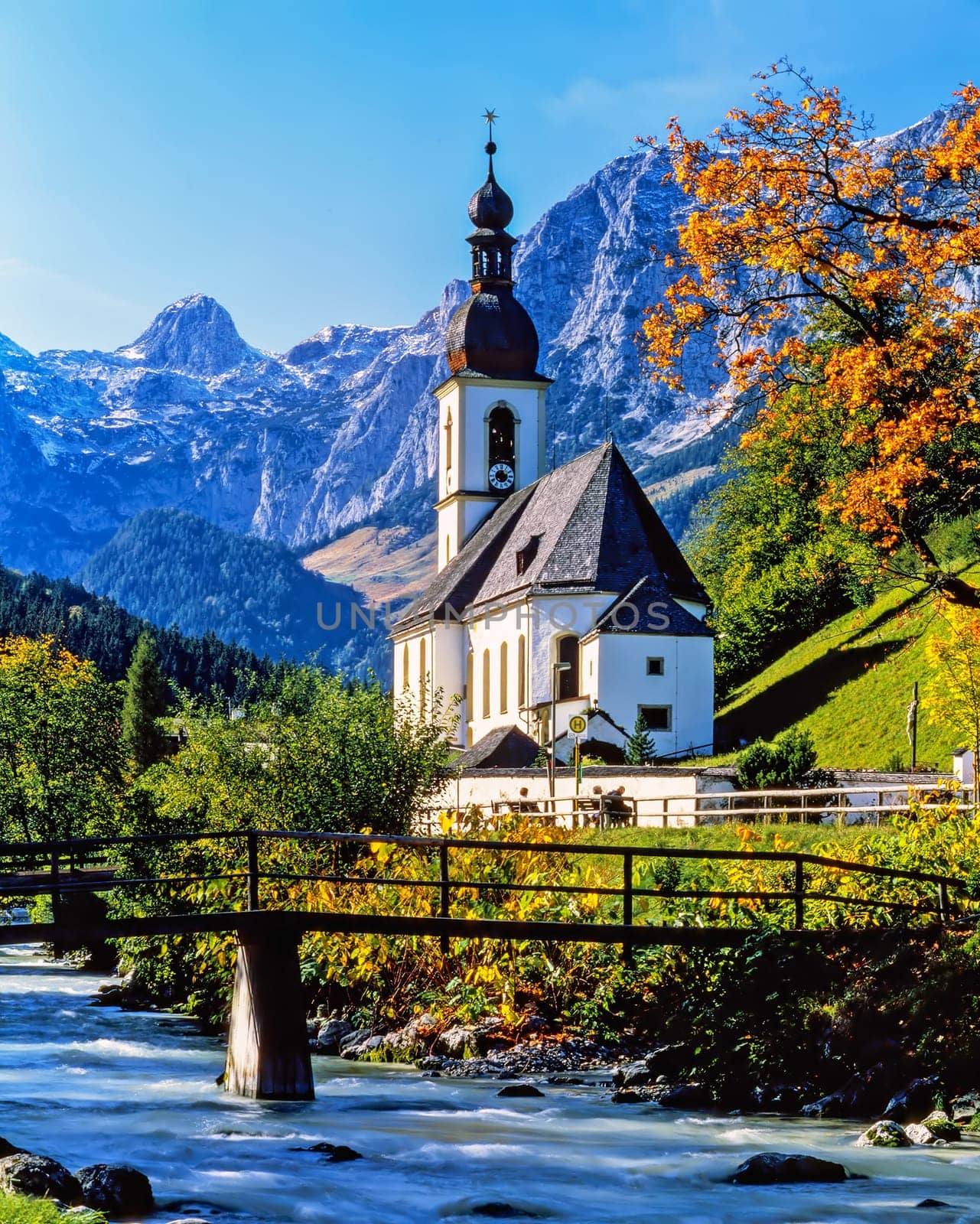 Church in Ramsau, Germany