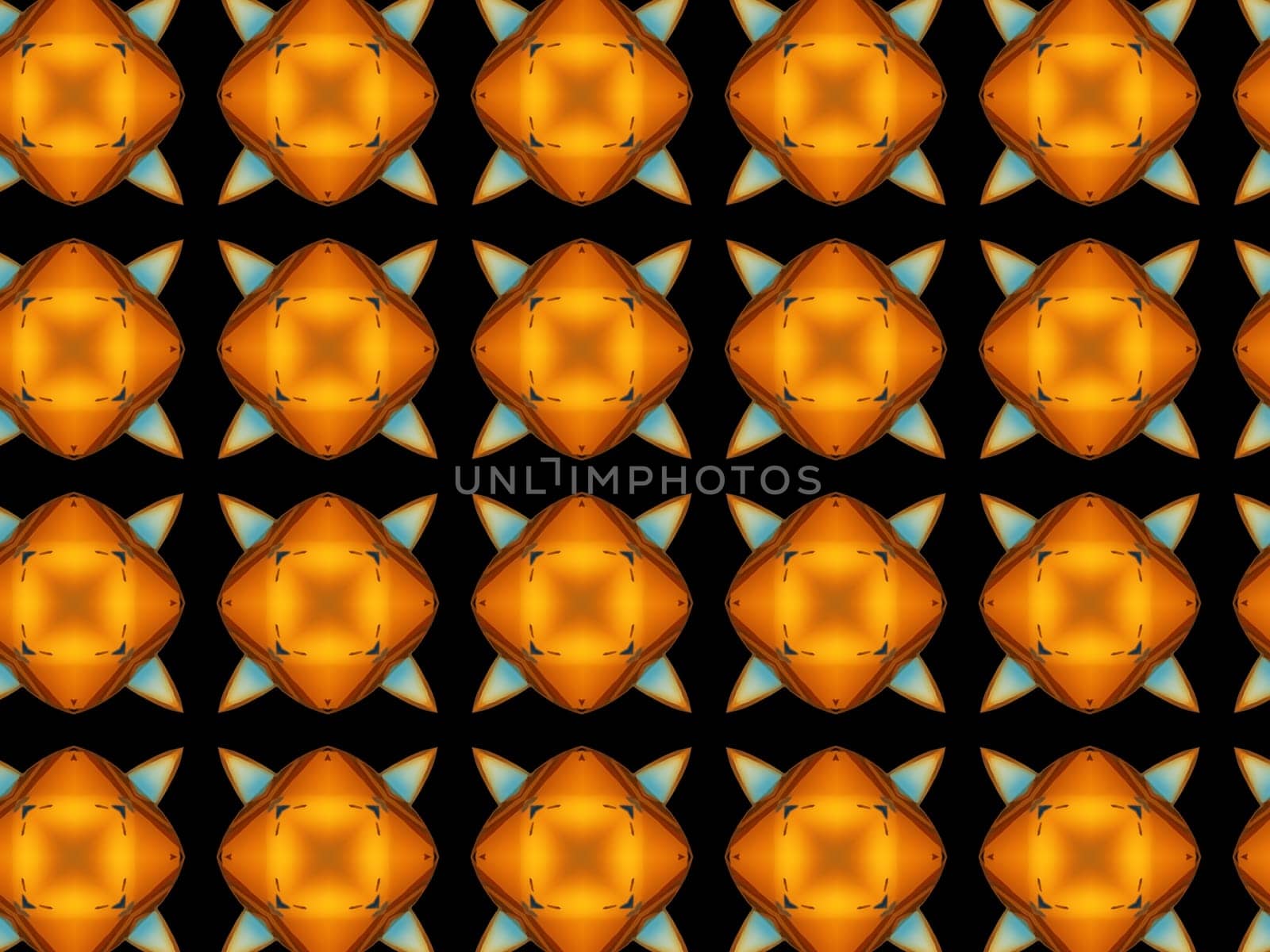 Digital Illustration Kaleidoscope Creative Pattern