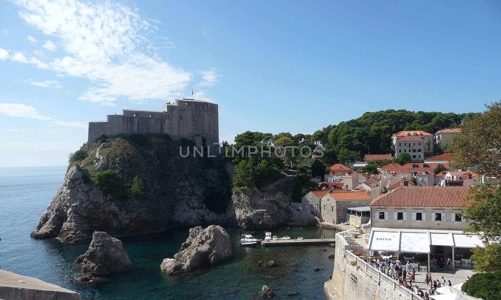 Dubrovnik (Croatian) is a city on the Adriatic Sea in southern Croatia, It is one of the most prominent tourist destinations in the Mediterranean Sea