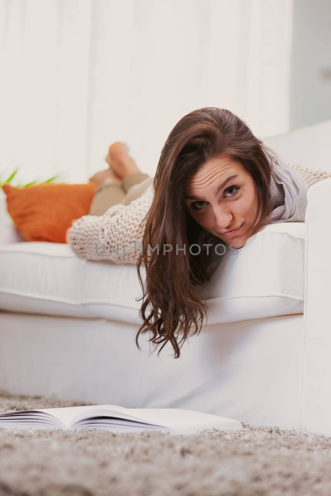 Reading is always challenging, as is studying. At the same time it is tiring and sucks up energy and at the same time it nourishes us and fills us with knowledge and new diverse energies. Young woman