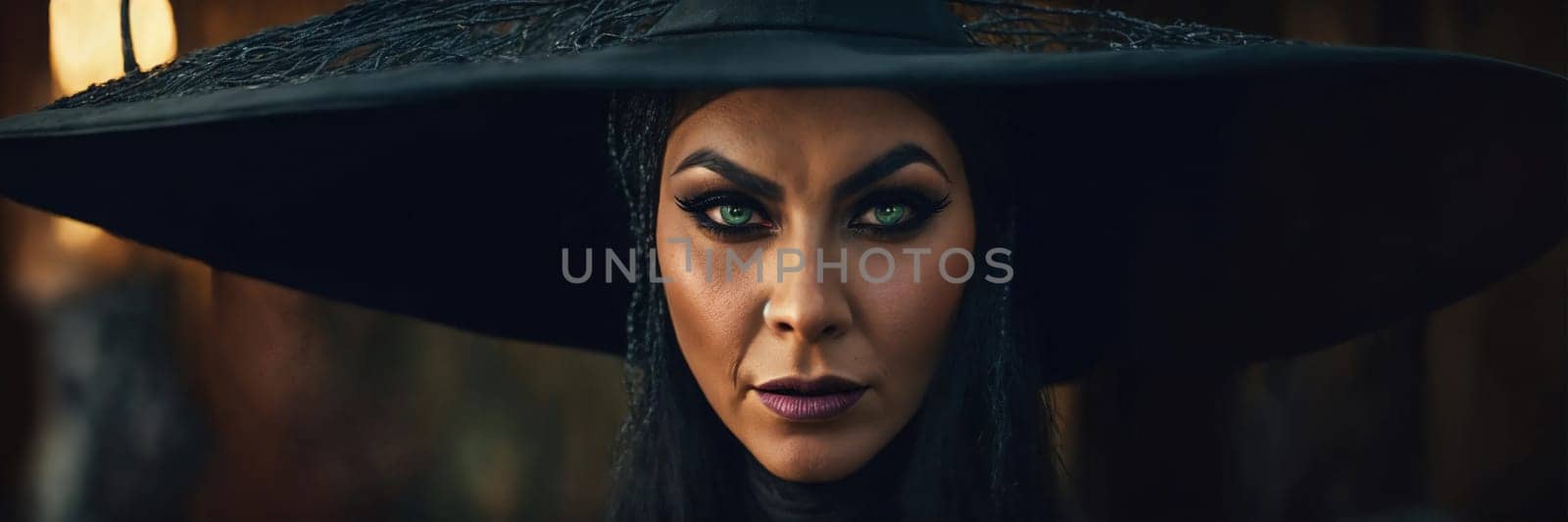 Beautiful Extremely Evil wicked satanic goth black beautiful gothic woman. ai generative.
