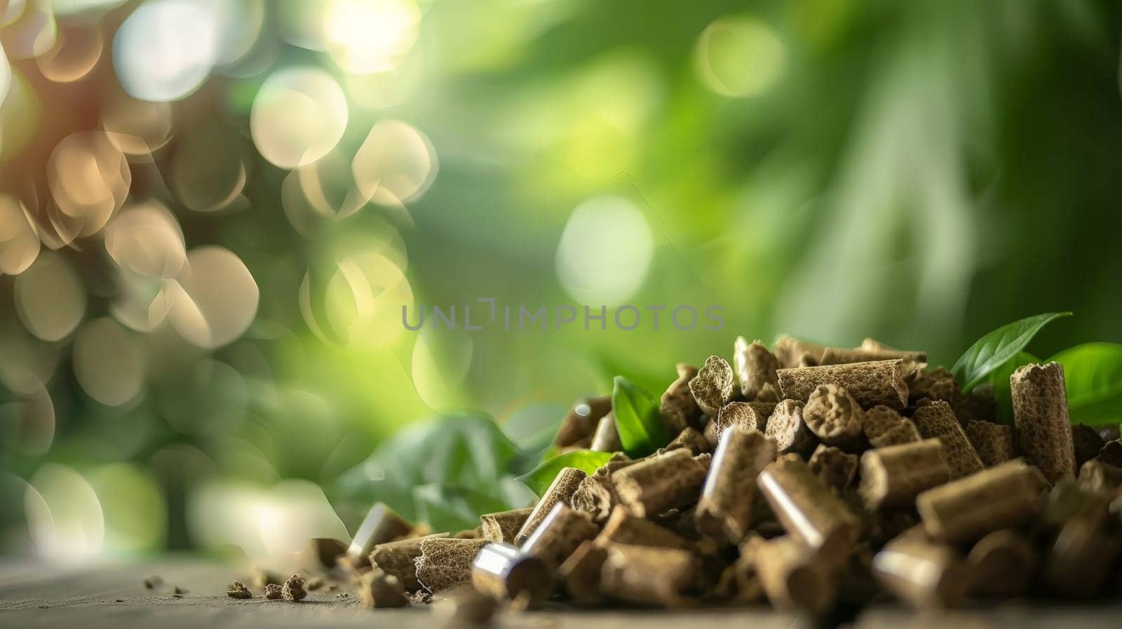 Explore the renewable energy landscape with this stock photo showcasing wood pellets, a clean and regenerative source of biofuel. Modern and eco-friendly, these pellets represent a sustainable solution for reducing carbon emissions and promoting a greener future.