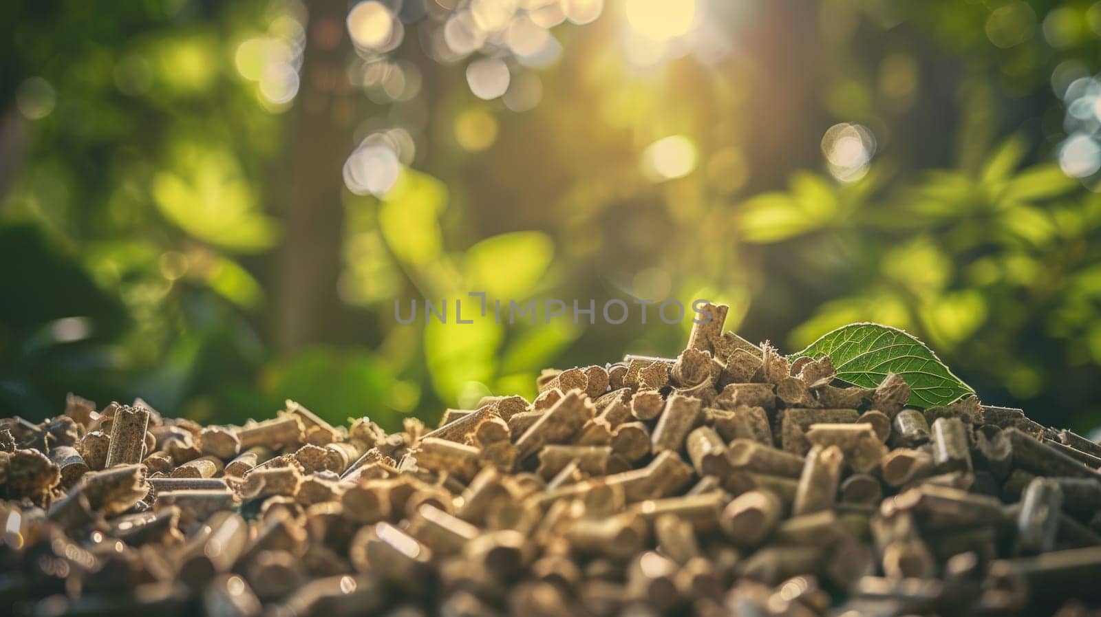 Explore the renewable energy landscape with this stock photo showcasing wood pellets, a clean and regenerative source of biofuel. Modern and eco-friendly, these pellets represent a sustainable solution for reducing carbon emissions and promoting a greener future.