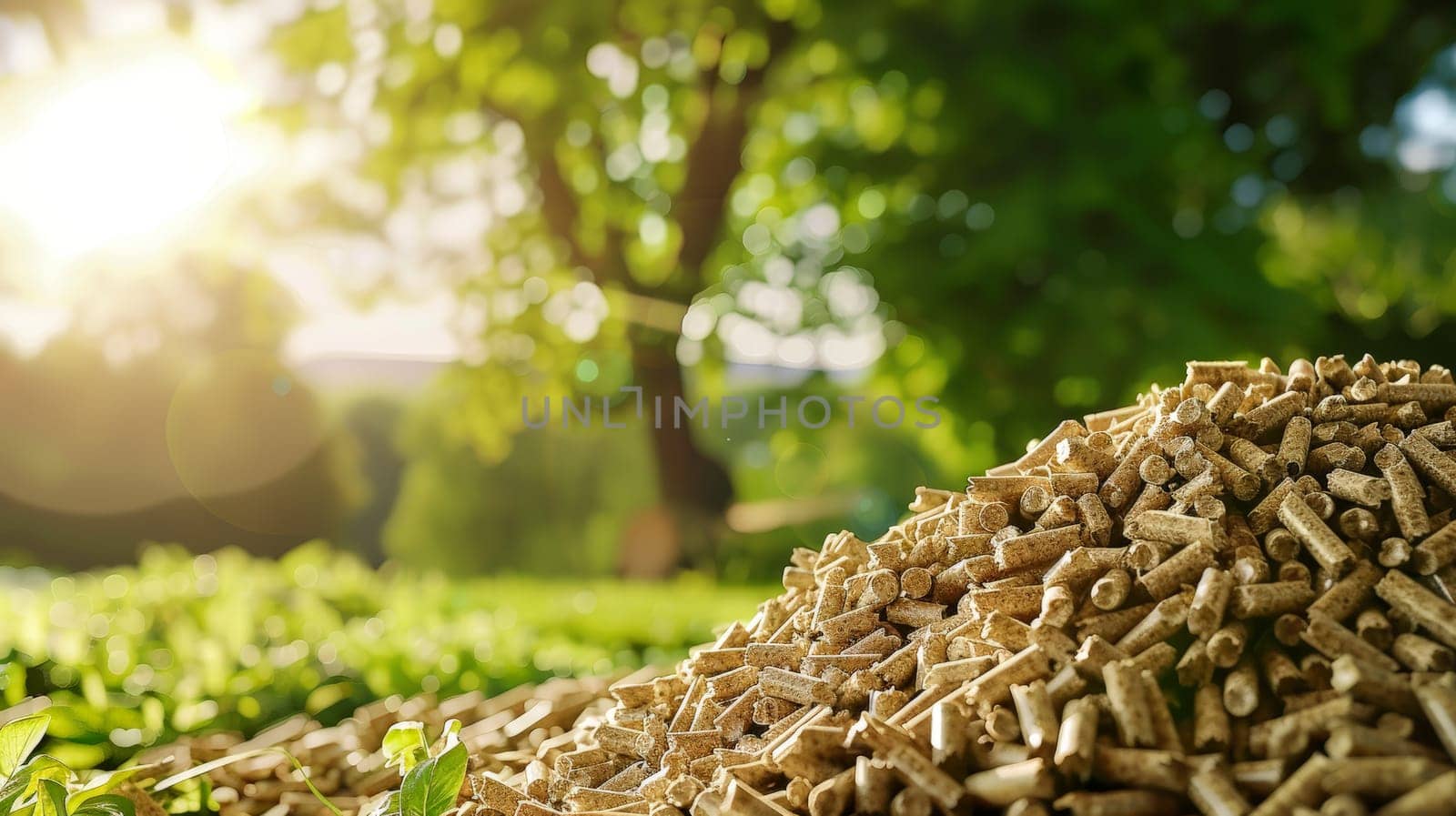 Explore the renewable energy landscape with this stock photo showcasing wood pellets, a clean and regenerative source of biofuel. Modern and eco-friendly, these pellets represent a sustainable solution for reducing carbon emissions and promoting a greener future.