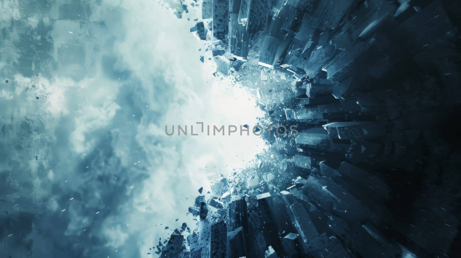 The movie poster for The Dark Knight Rises features Batman standing atop a skyscraper with the Gotham City skyline in the background. The iconic bat symbol is projected onto the clouds, and the city is engulfed in flames, symbolizing the chaos and danger he must confront.