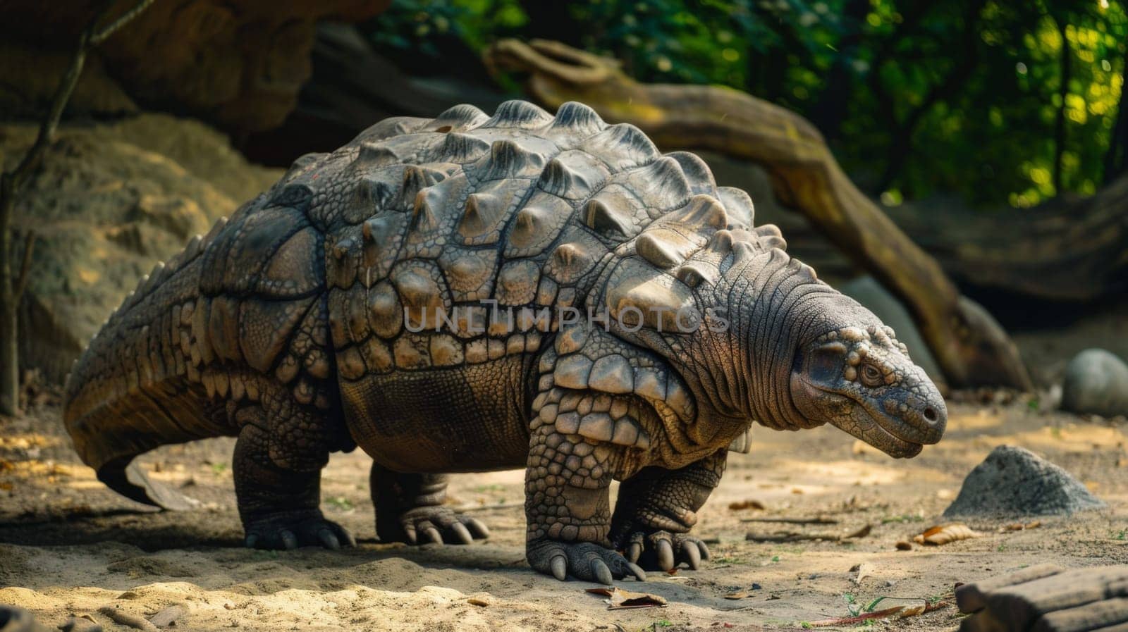 A detailed view of a small animal standing on a dirt ground. The creatures fur or feathers glisten as it moves around in its natural habitat, blending in with the earthy surroundings. Its movements show a glimpse of its behavior and interactions with the environment.