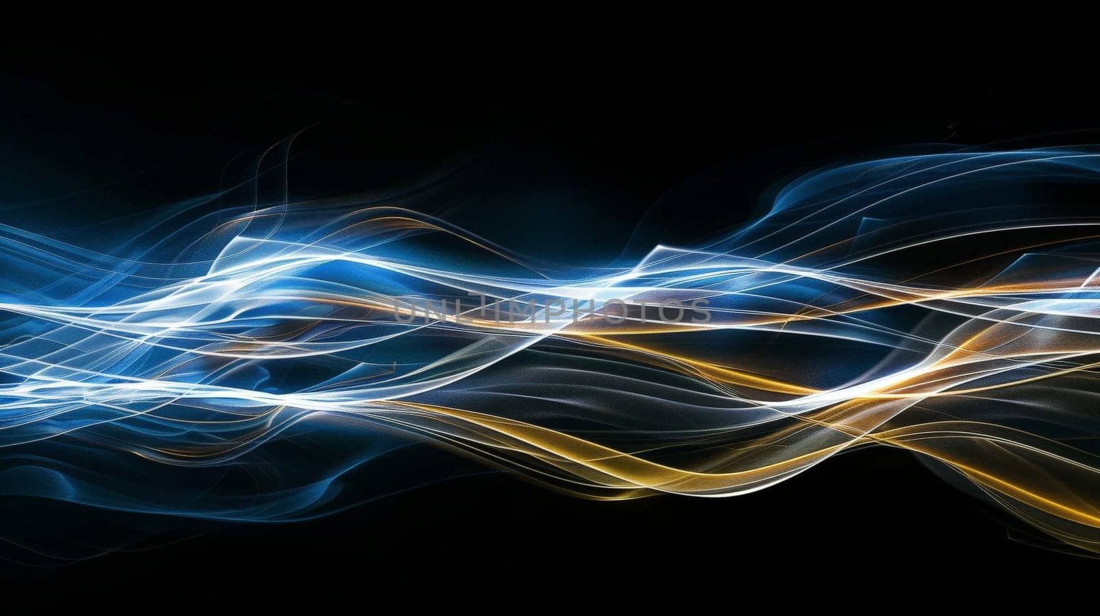 Immerse yourself in the mesmerizing dance of abstract light waves against a velvety black backdrop. Each undulating pulse creates a harmonious symphony of illumination, evoking a sense of wonder and intrigue. This captivating image invites you to explore the boundless creativity of light and shadow, where darkness becomes the canvas for radiant expression.