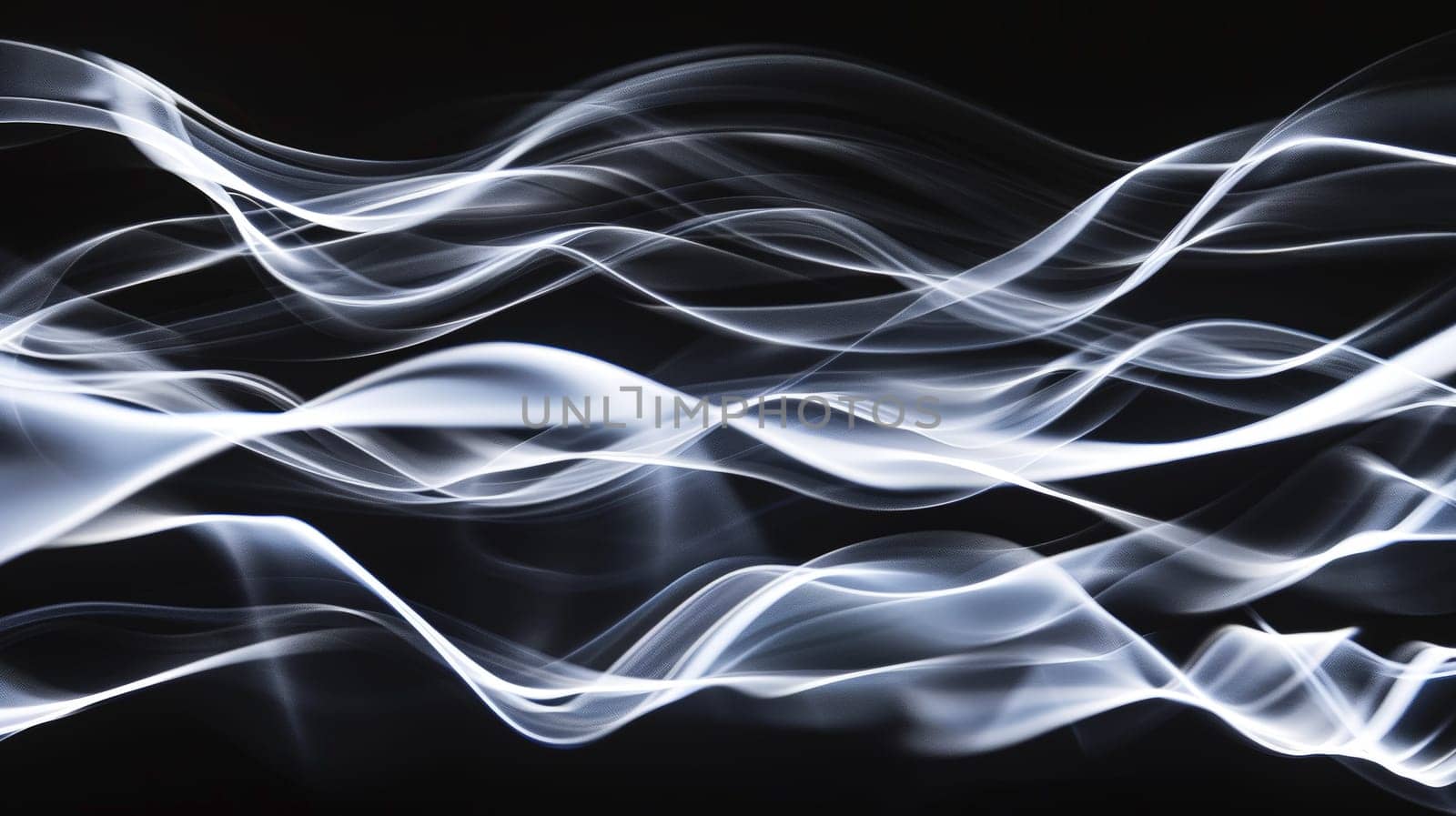 Immerse yourself in the mesmerizing dance of abstract light waves against a velvety black backdrop. Each undulating pulse creates a harmonious symphony of illumination, evoking a sense of wonder and intrigue. This captivating image invites you to explore the boundless creativity of light and shadow, where darkness becomes the canvas for radiant expression.