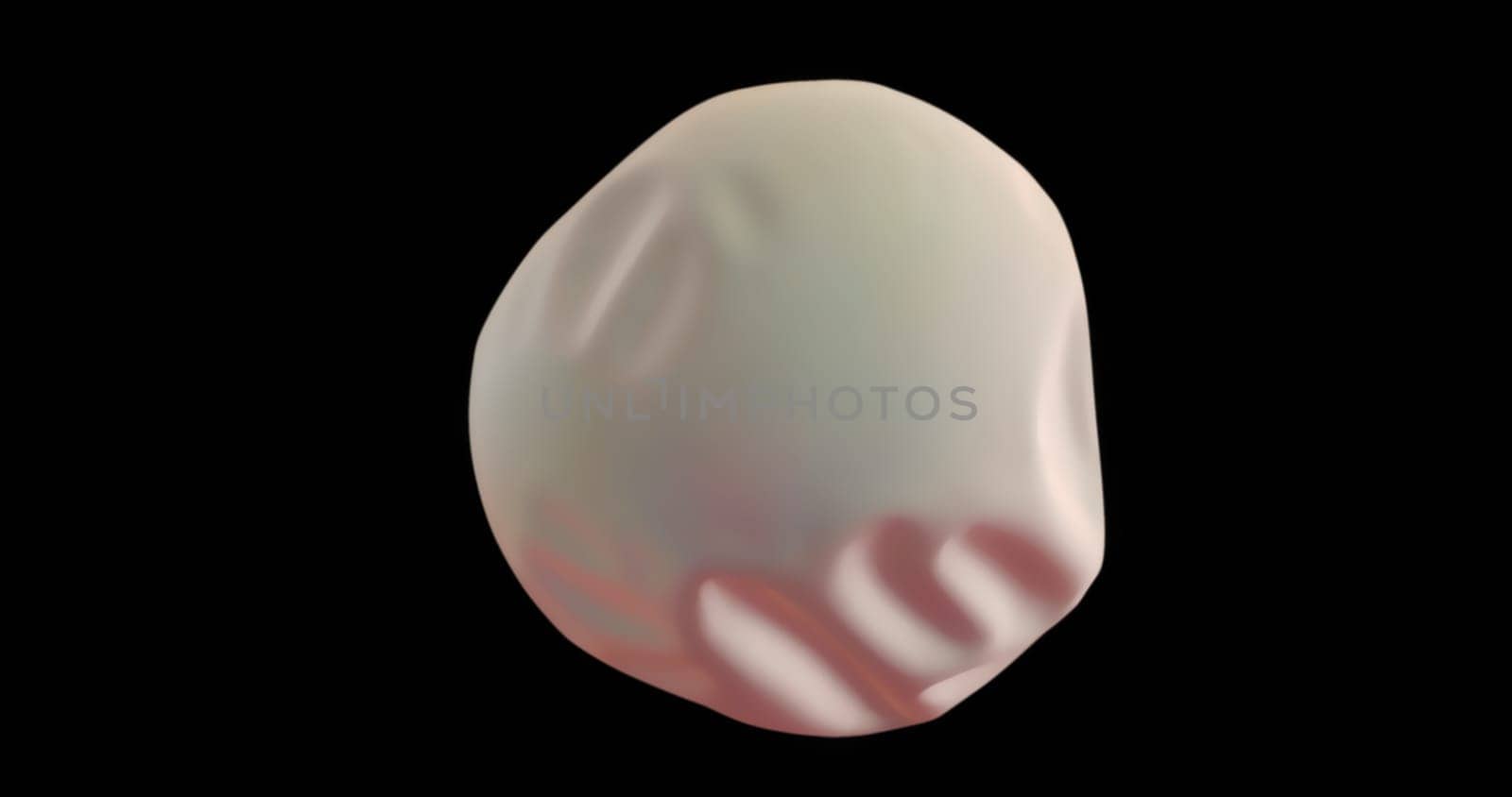 Digital Render Digital Render Futuristic Mystery Sphere