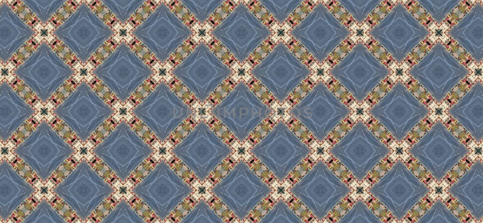Image of seamless pattern texture. Kaleidoscopic background