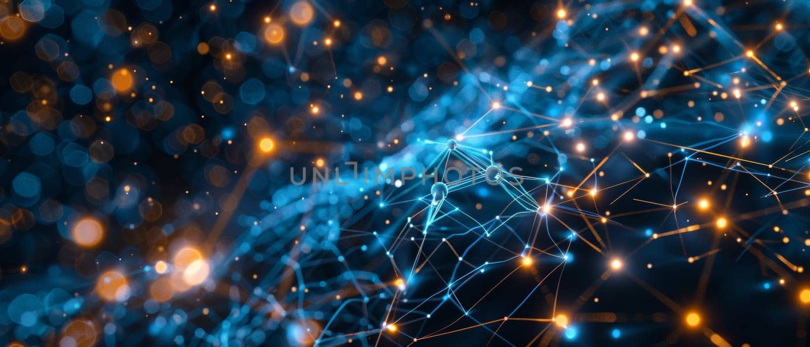 A vibrant tapestry of interconnected neurons, showcasing the elegant complexity and remarkable functionality of the human nervous system
