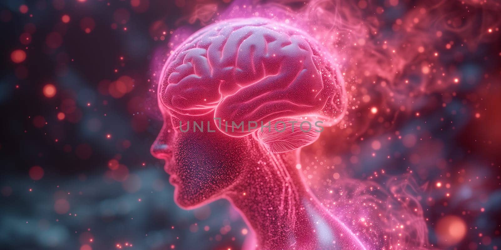 Telepathic communication human mind, communitcation, visualizing of thoughts, meditation, consciousness and healing, mental health, brain waves