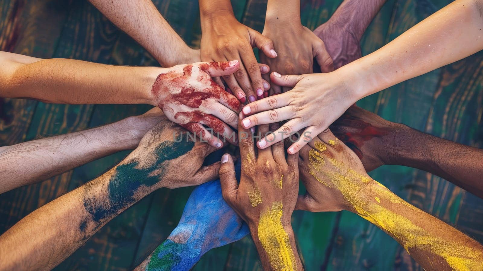 Witness the transformative power of embracing diversity in this evocative image. As individuals from various backgrounds come together, the tapestry of inclusivity weaves a narrative of strength and unity.
