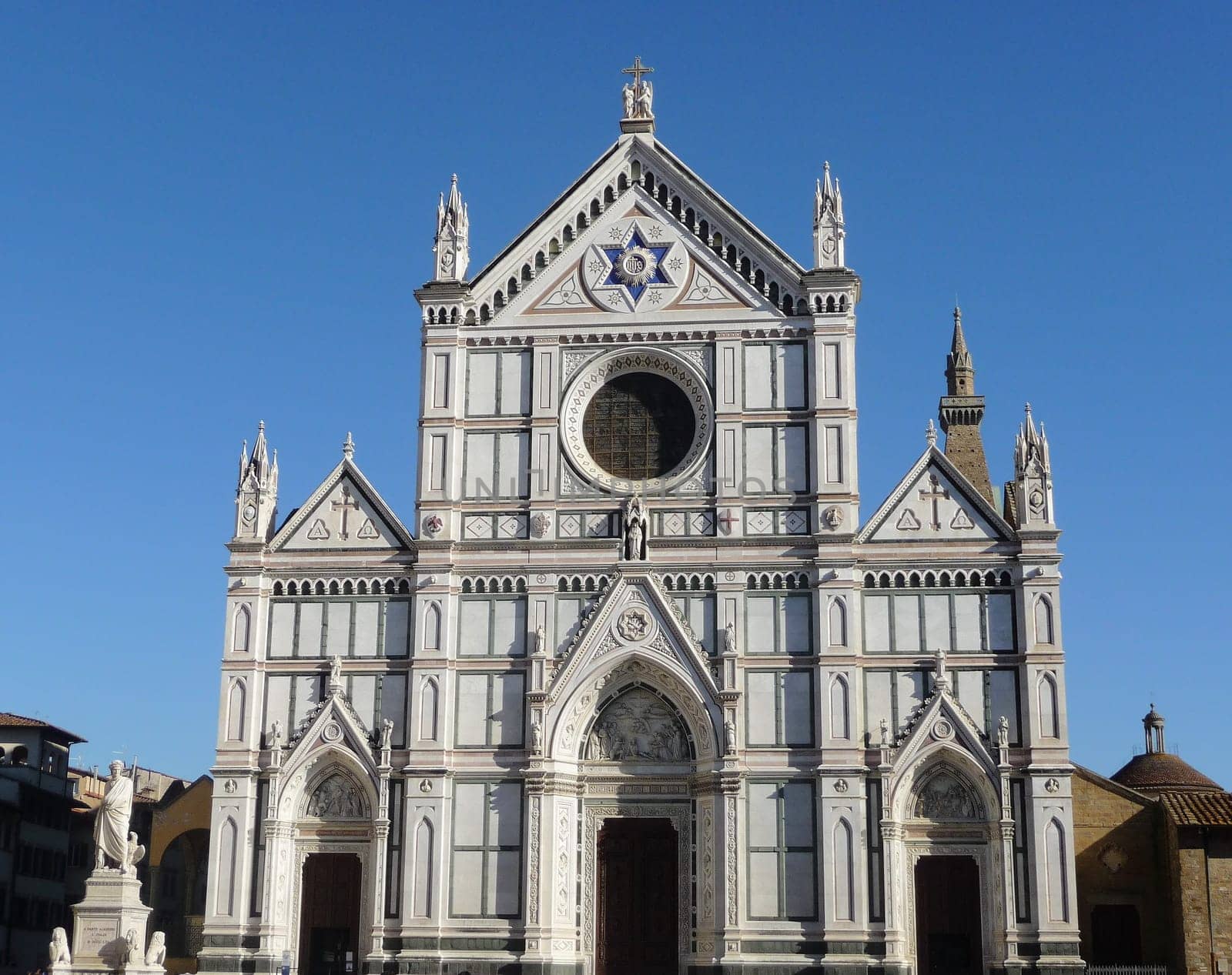 Santa Croce is a Franciscan church in Florence, Italy built in 1792