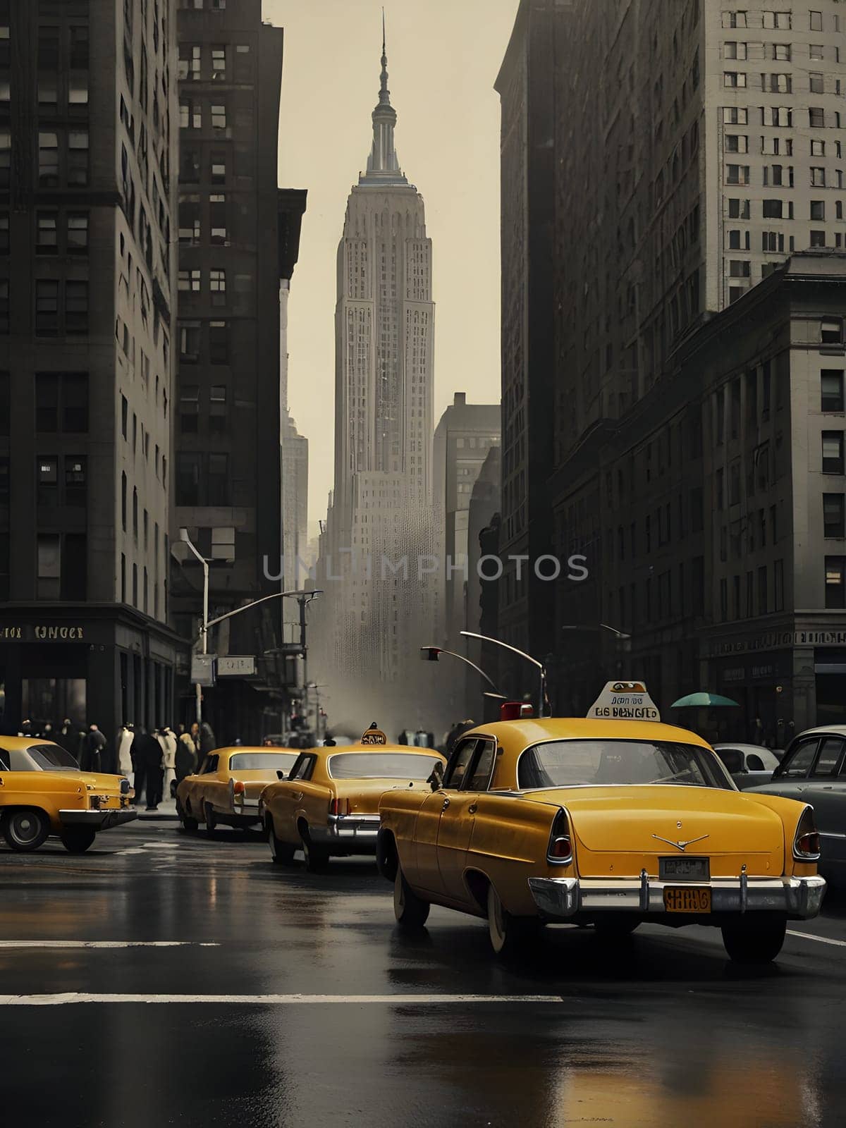 Vintage travel poster of New York