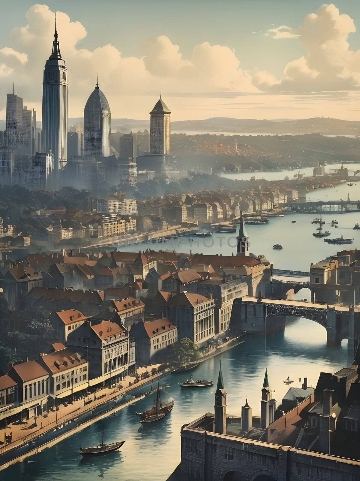 Vintage travel poster of Sydney