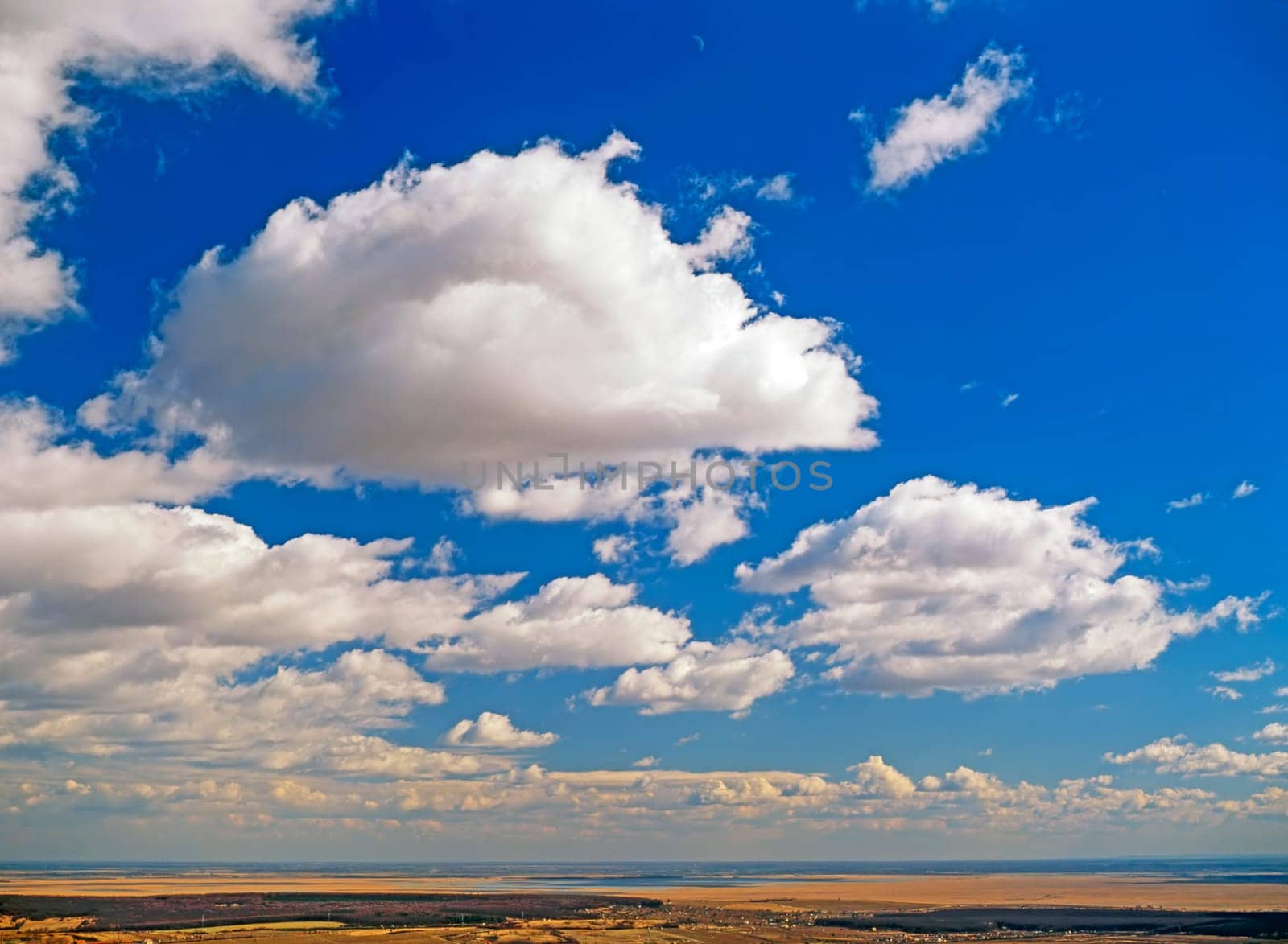 Landscape with clouds