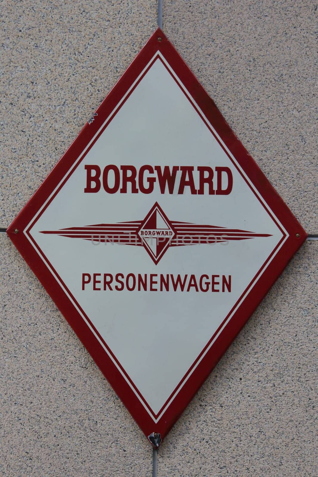 Bonn, Germany Jun 10, 2019: The former Borgward car manufacturing company, based in Bremen, Germany, was founded by Carl F. W. Borgward (1890–1963).