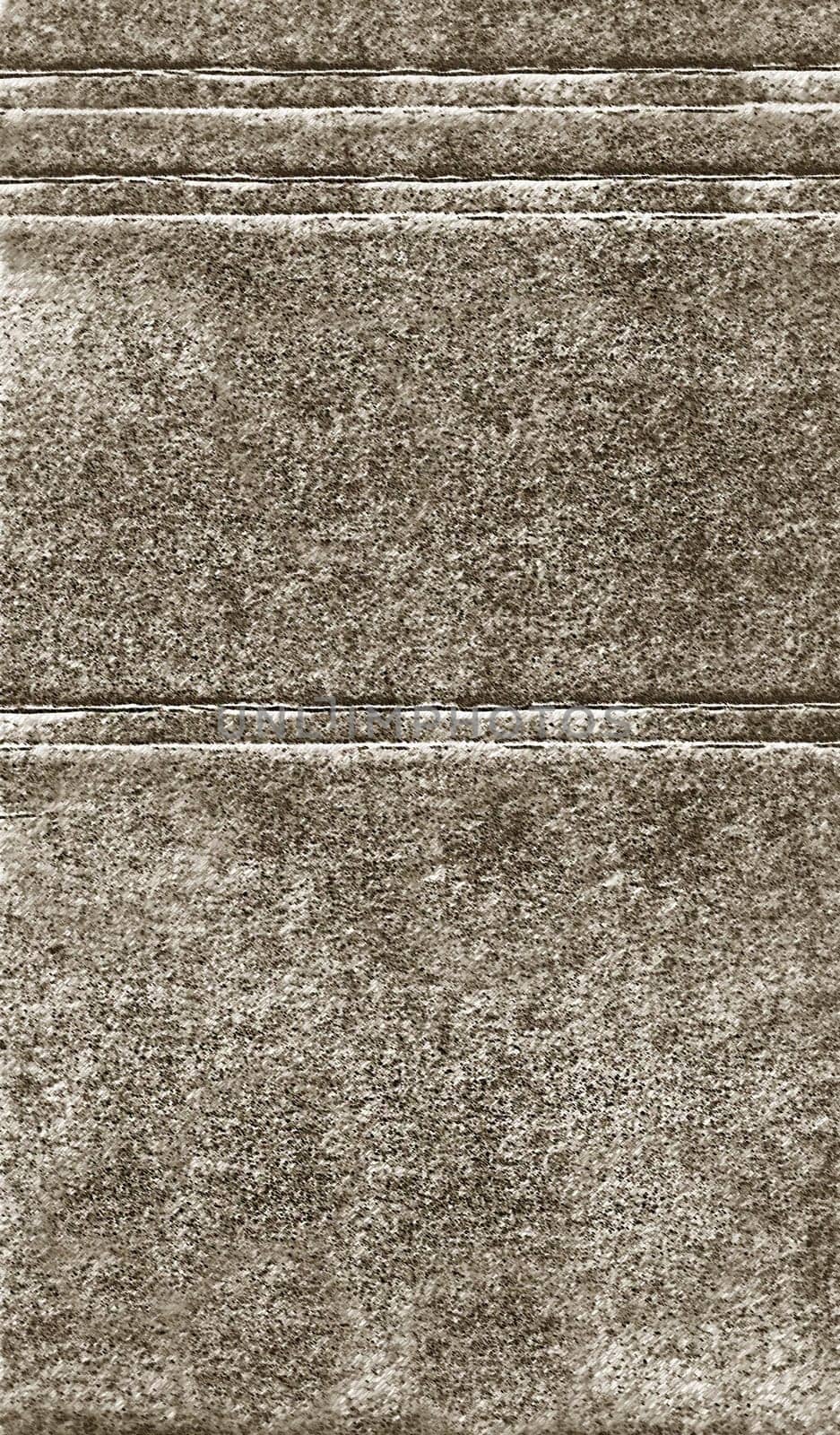 Vertical background texture on a rough concrete grey surface with horizontal indented stripes
